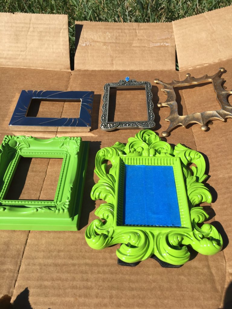 How to Glamorize Dollar Store Frames One Delightful Life