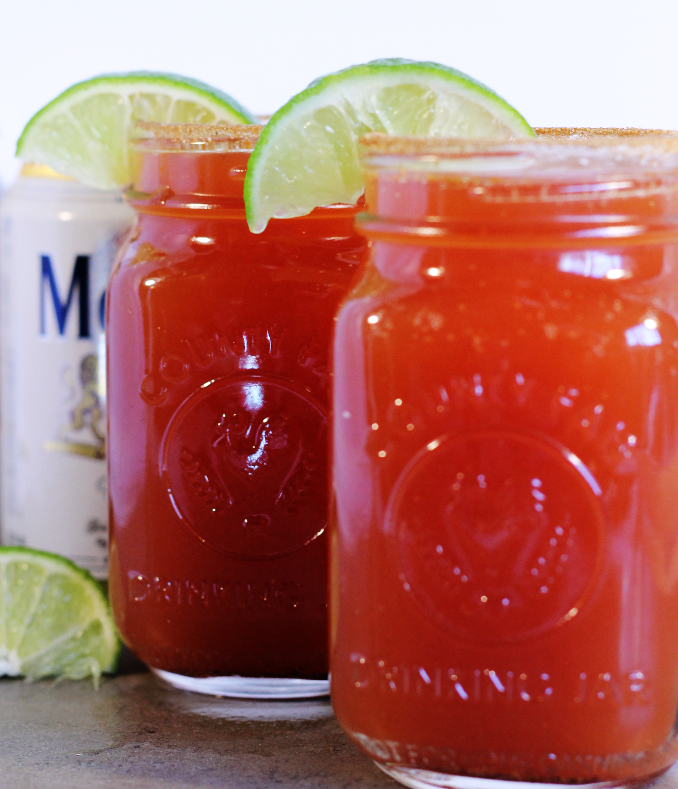 Michelada Cocktails Make with Modelo Beer