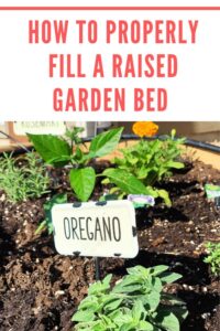 how to make a raised garden bed
