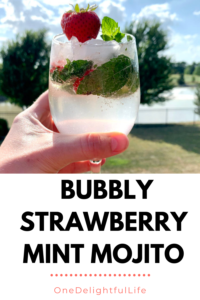 Bubbly Strawberry Mint Mojito