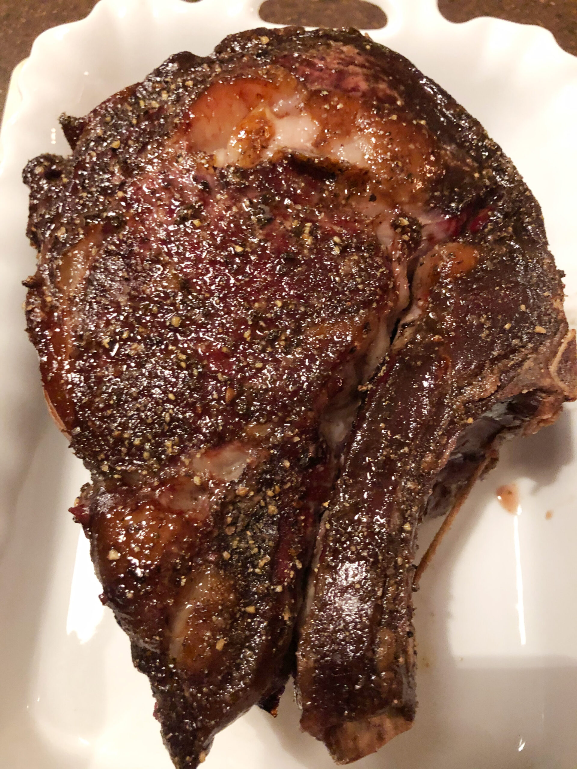 DRY-AGED BEEF FROM THE SMOKER