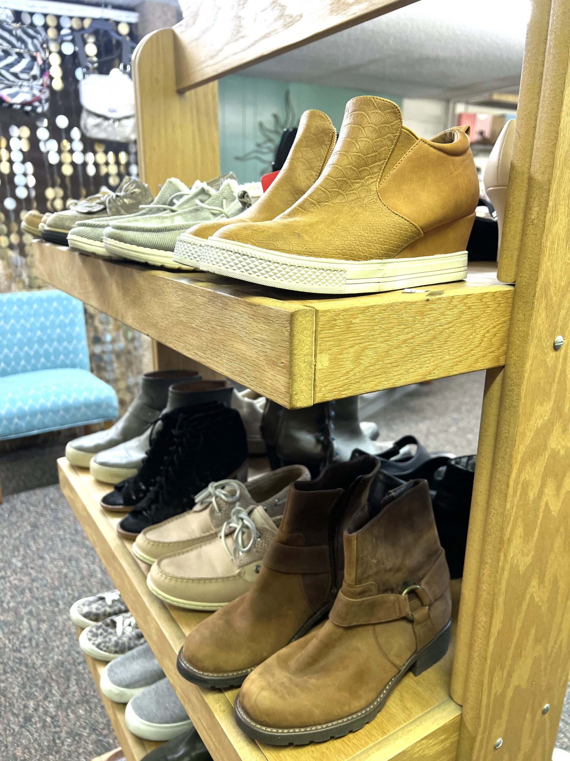 Previously used shoes for sale at Sweet Repeats Boutique. 