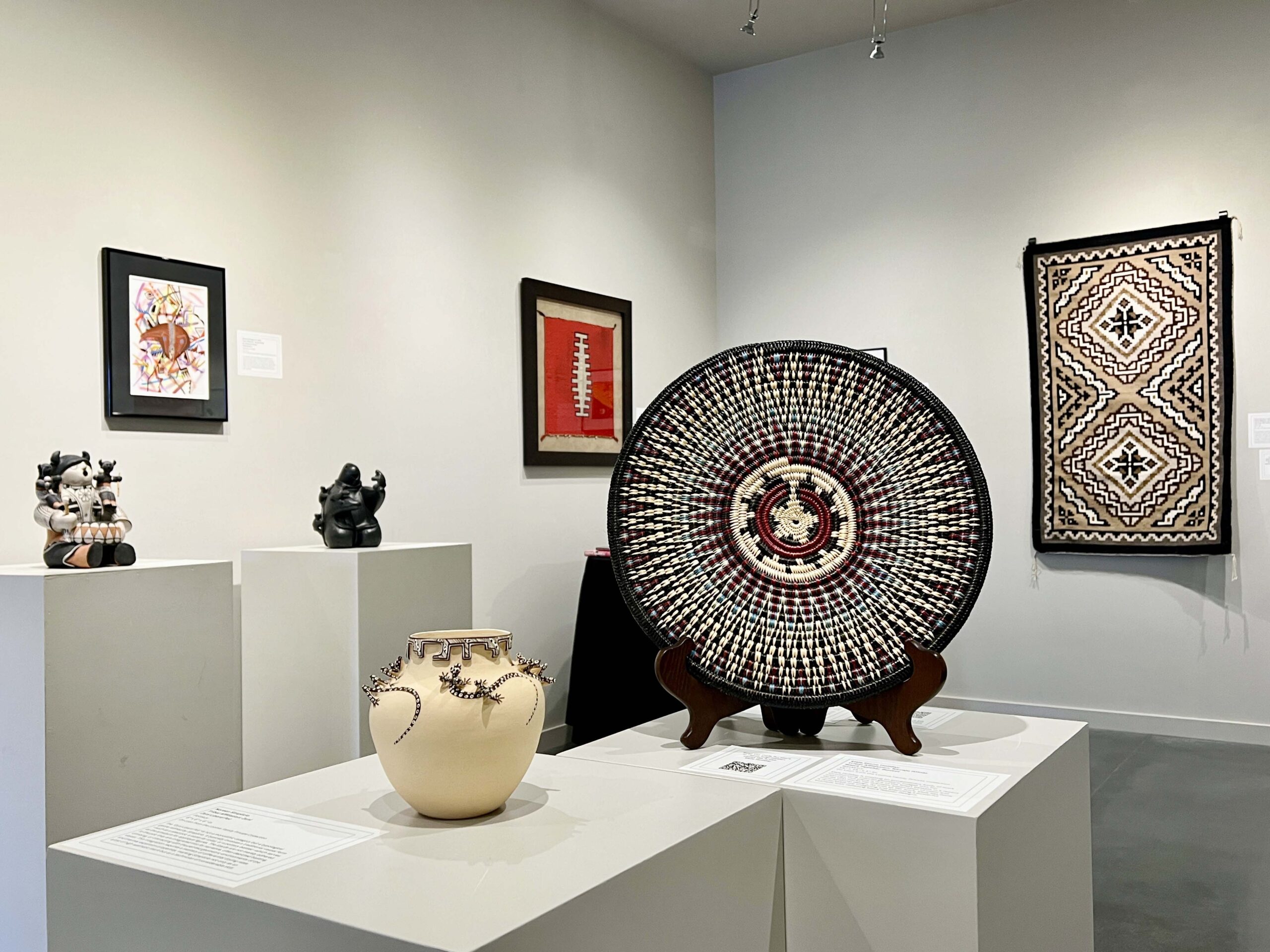 Vernon Filley Art Museum includes three gallery spaces with works often created by Kansas artists or curated by Kansas collectors.