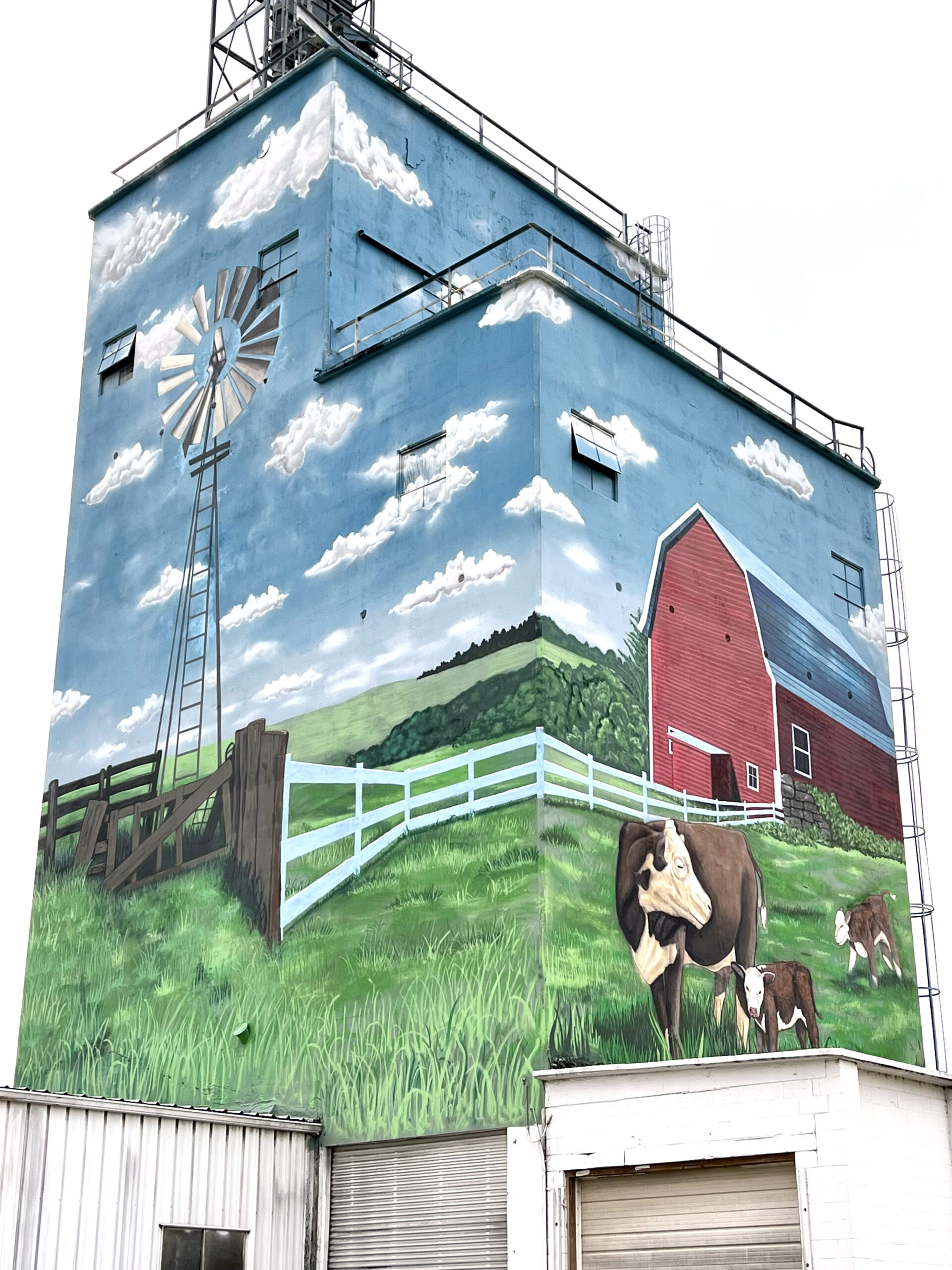 Mural in Clay Center, Kansas 