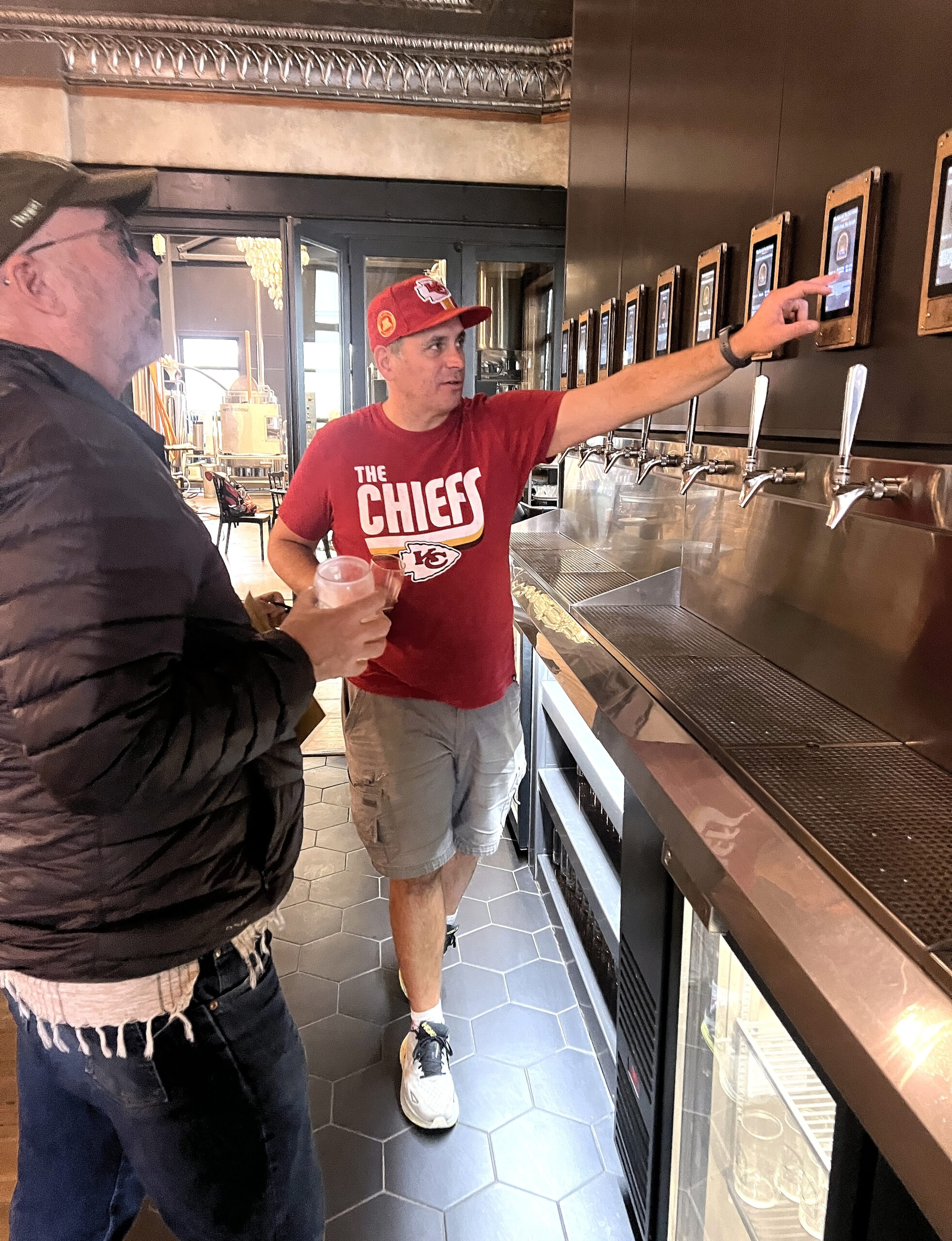 The Taps, located upstairs at The Farm and Odd Fellows, includes a self-serve tap wall of 14 beers.