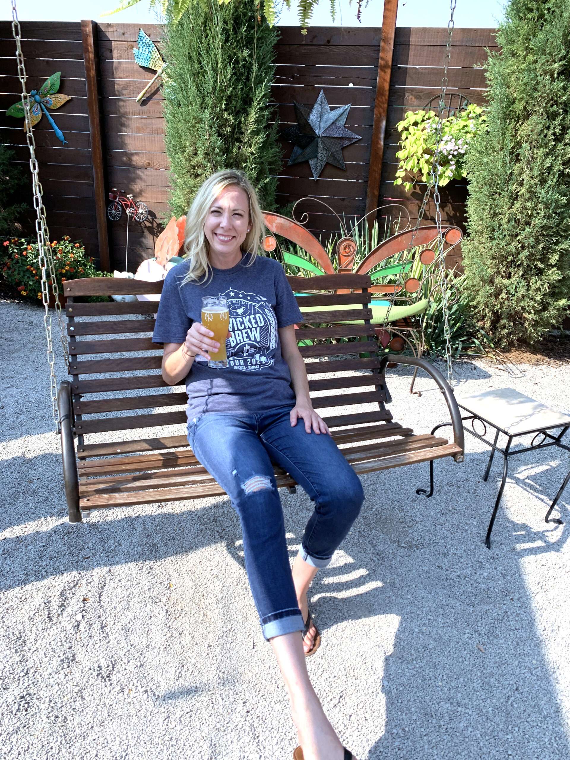 Nortons Brewing Company's outdoor patio is pet-friendly.