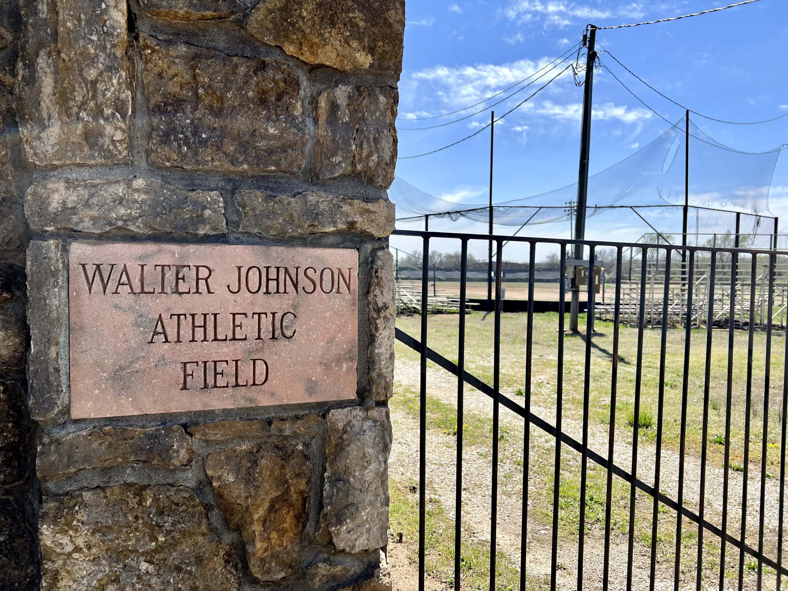 Walter Johnson Athletic Field in Humboldt Kansas 