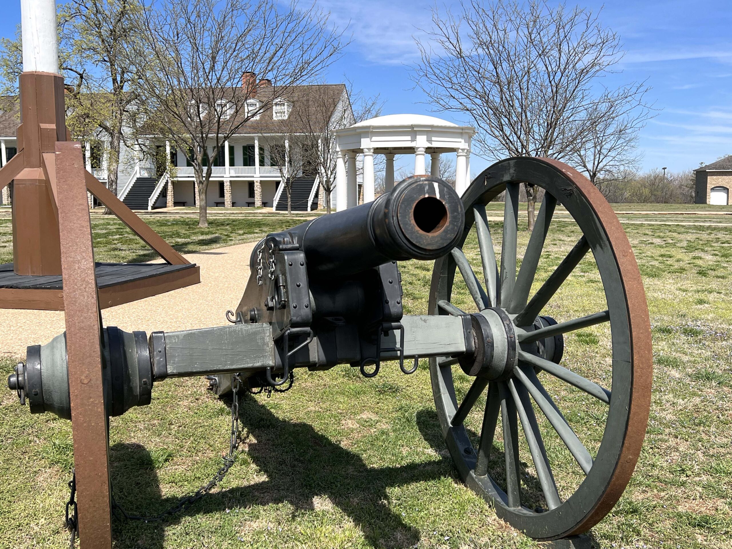 cannon at Fort Scott
