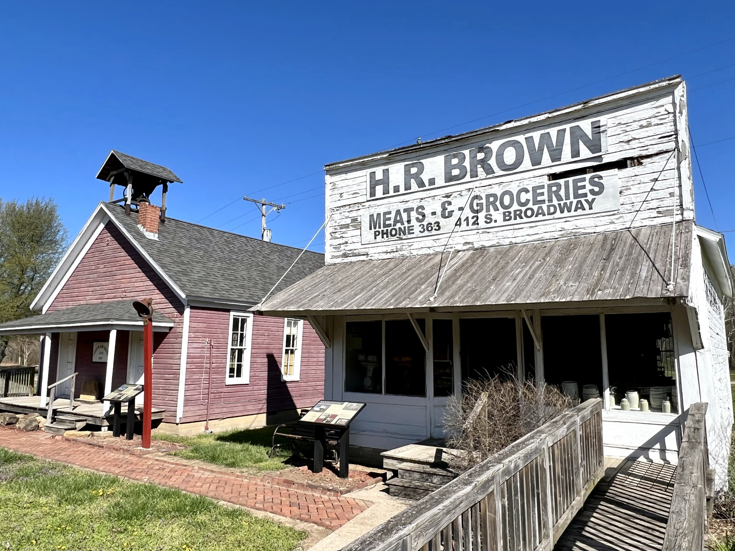 Crawford County Museum outdoor buildings
