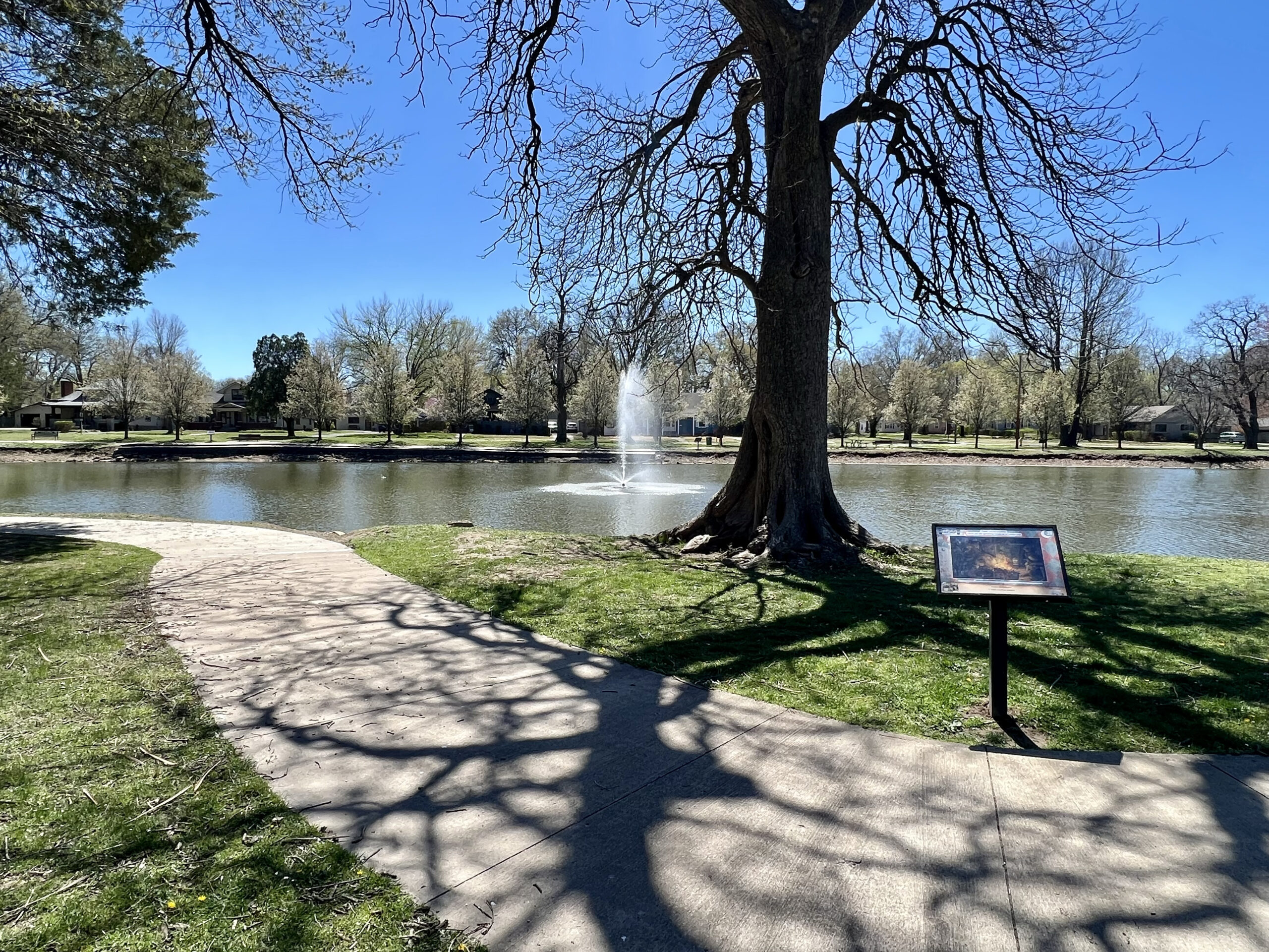 Lakeside Park in Pittsburg, Kansas