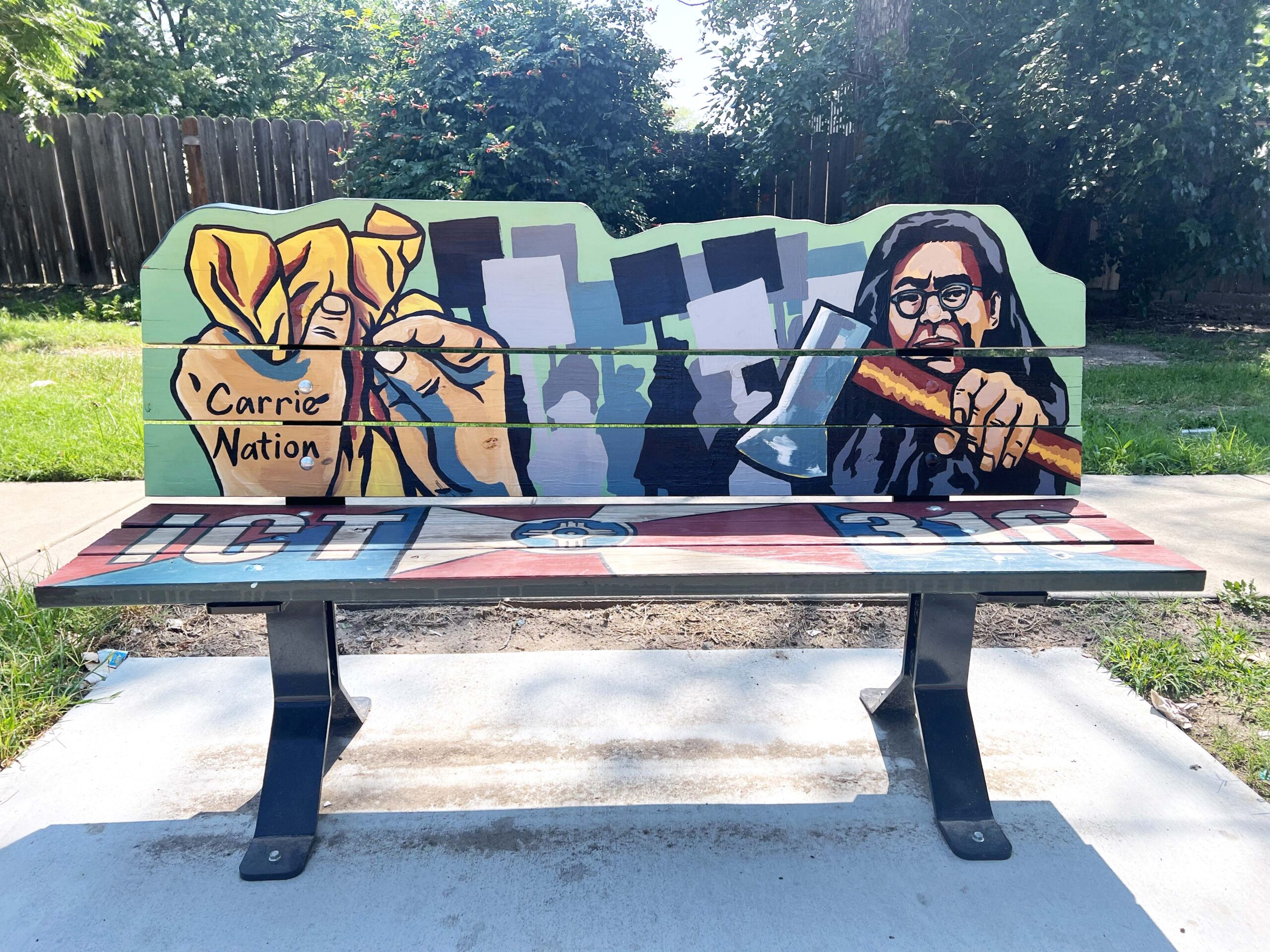 Emporia Park Bench