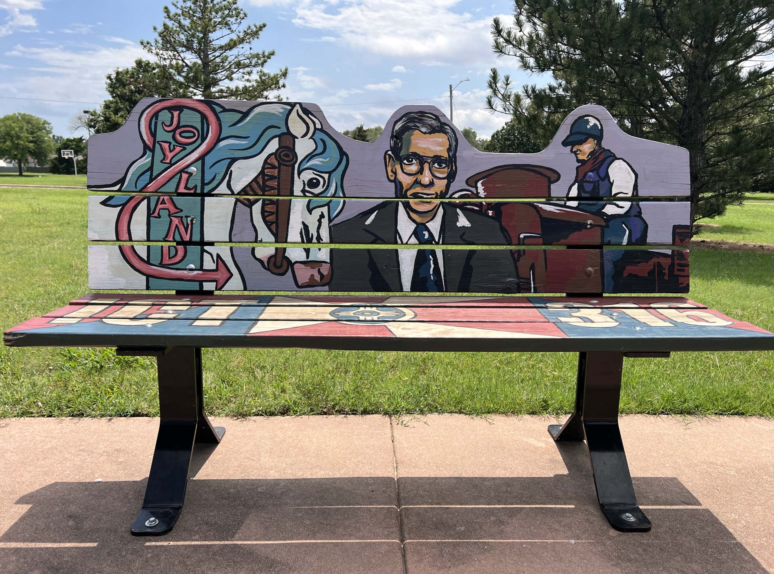 Planeview Park Bench