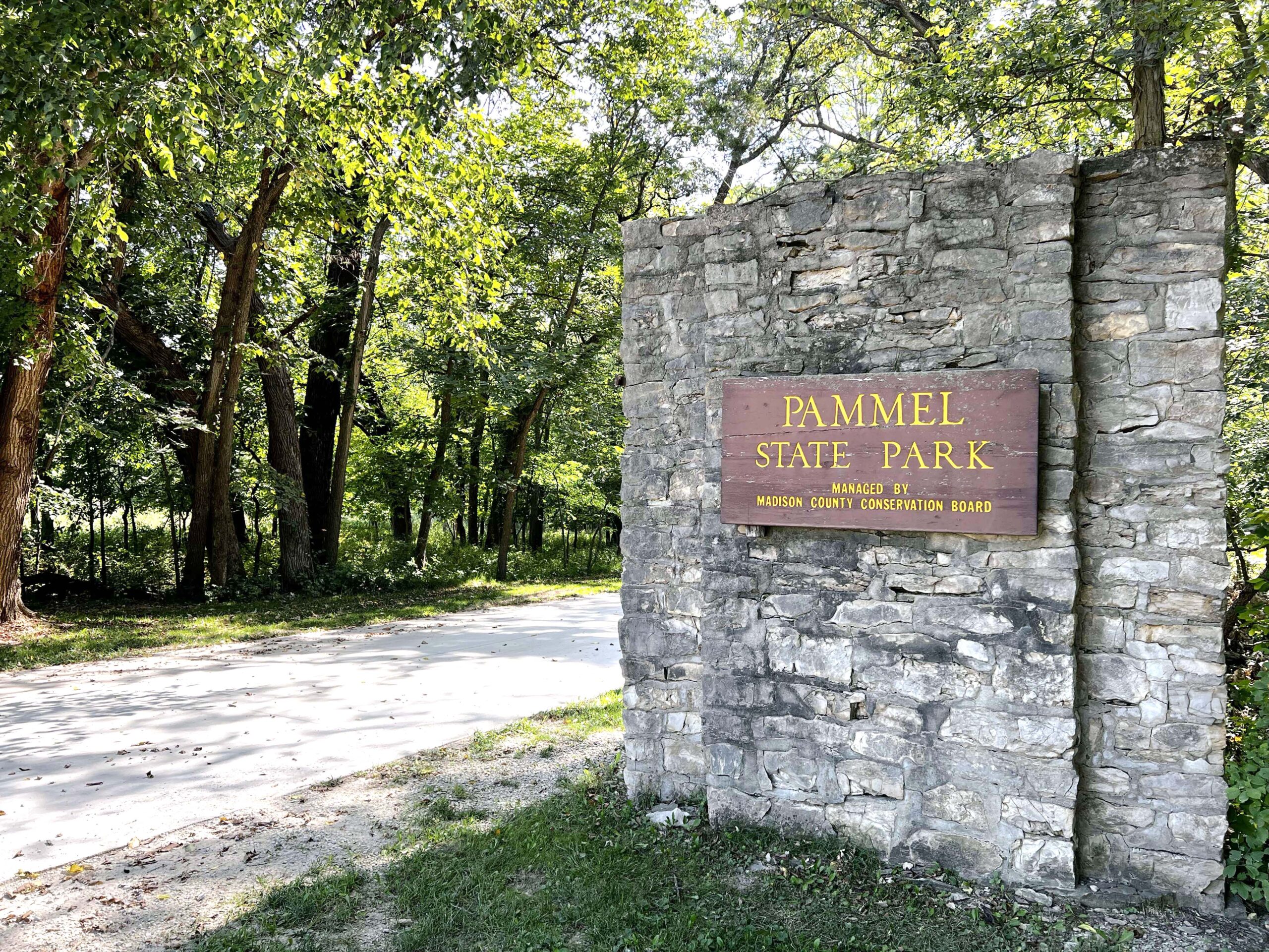Pammel State Park Entrance