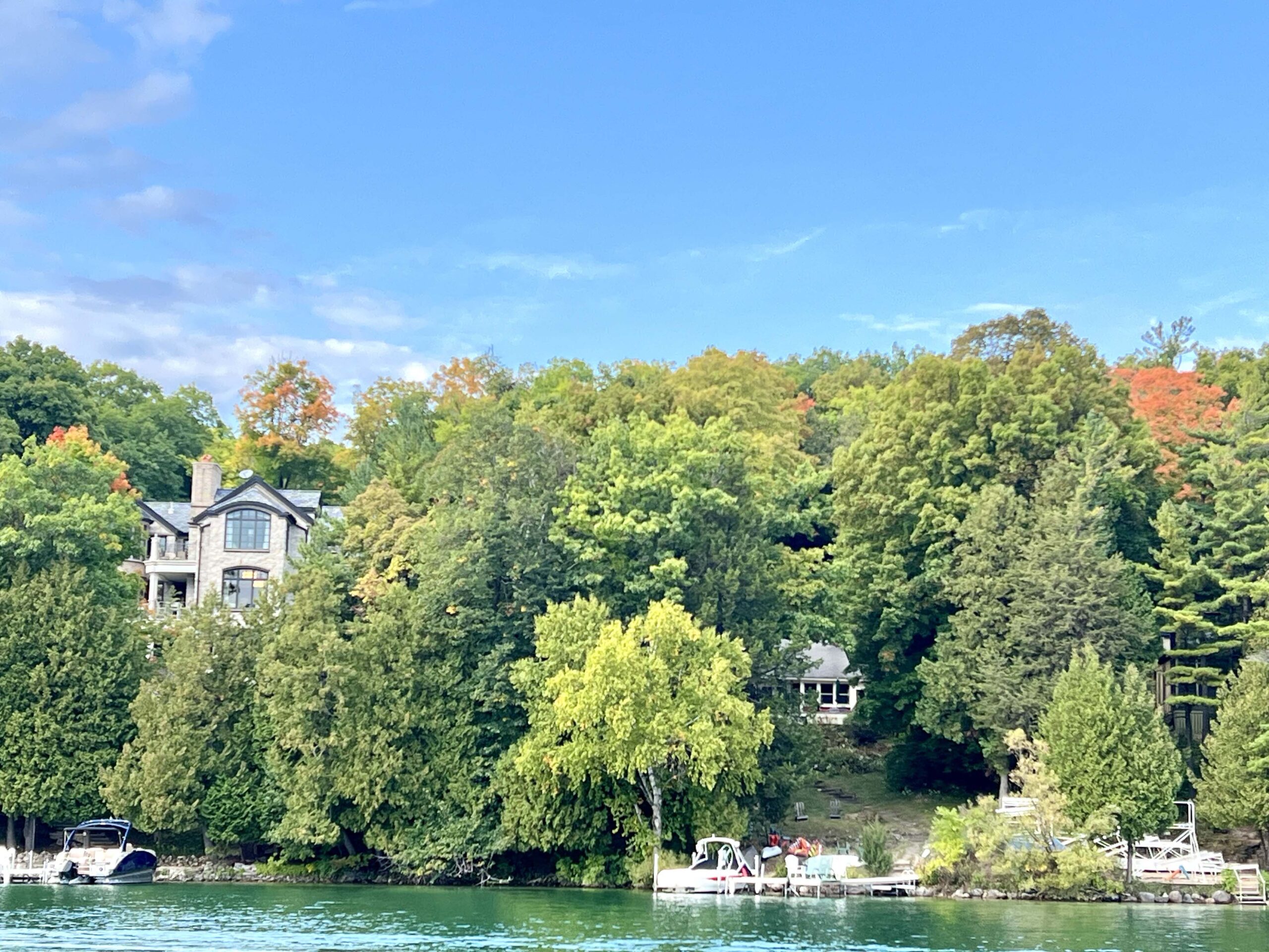 Elkhart Lake at Fall