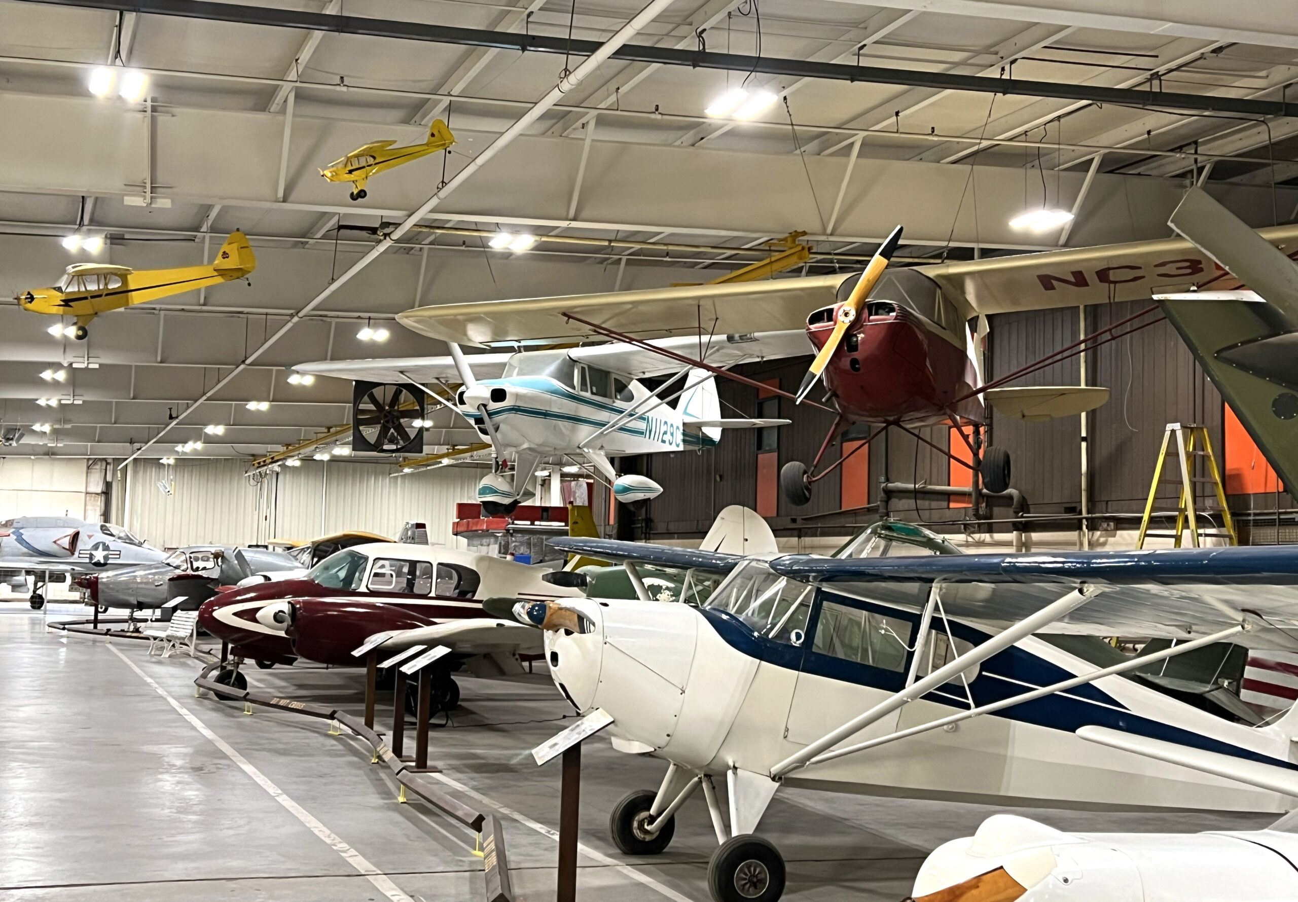 Airplanes in Hanger