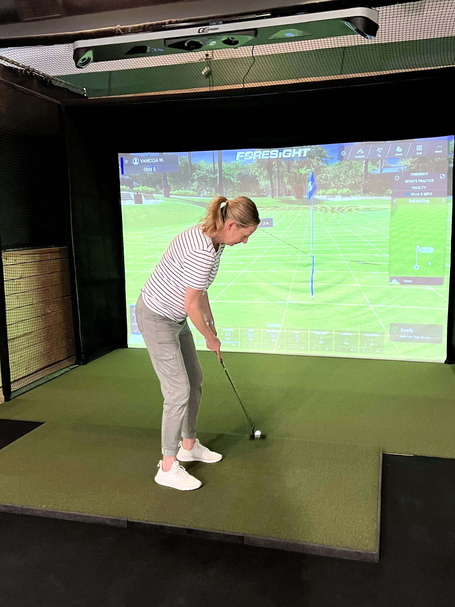 Clubhouse Golf Salina Indoor Simulator Bay