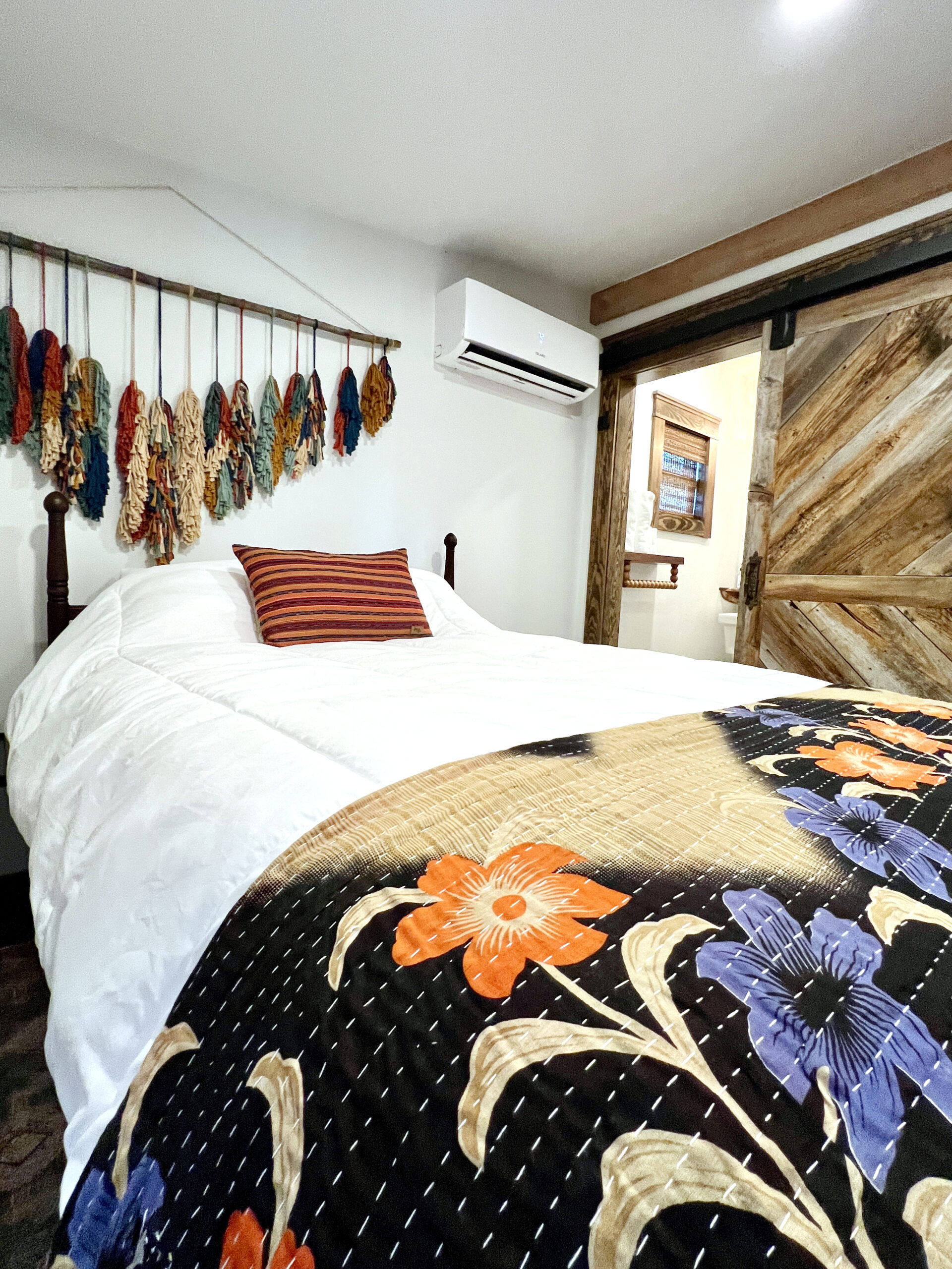 Bedroom 2 is a full mattress. Memory foam mattresses are extra soft for those who want to feel enveloped while they slumber.