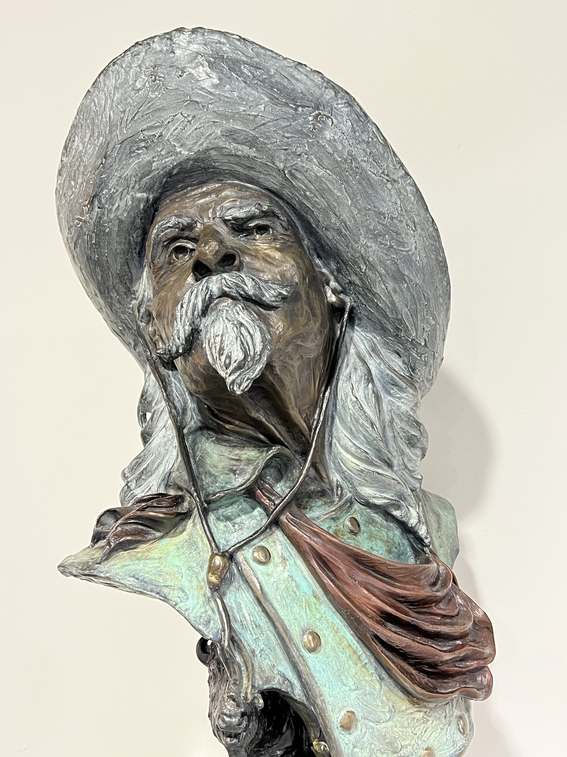Sculpture inside library