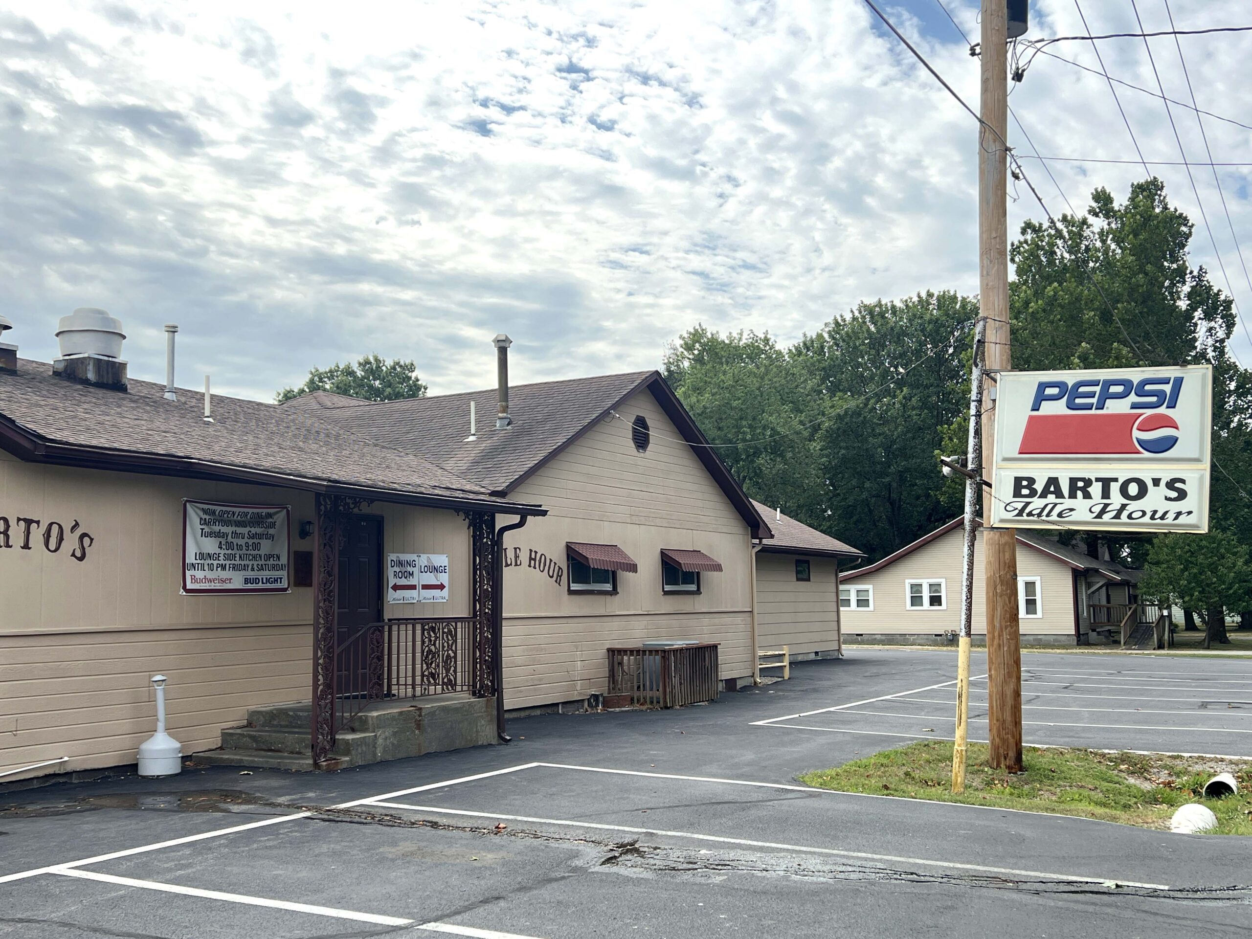Barto's Idle Hour continues a tradition of providing family-friendly dining, serving fried chicken. 