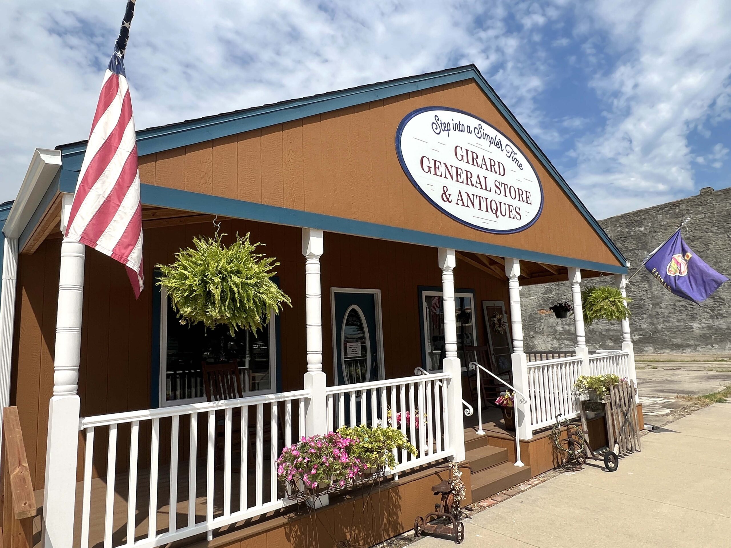 A newer store in Girard carries antiques and sells retro candy, soda pop, and homemade ice cream.