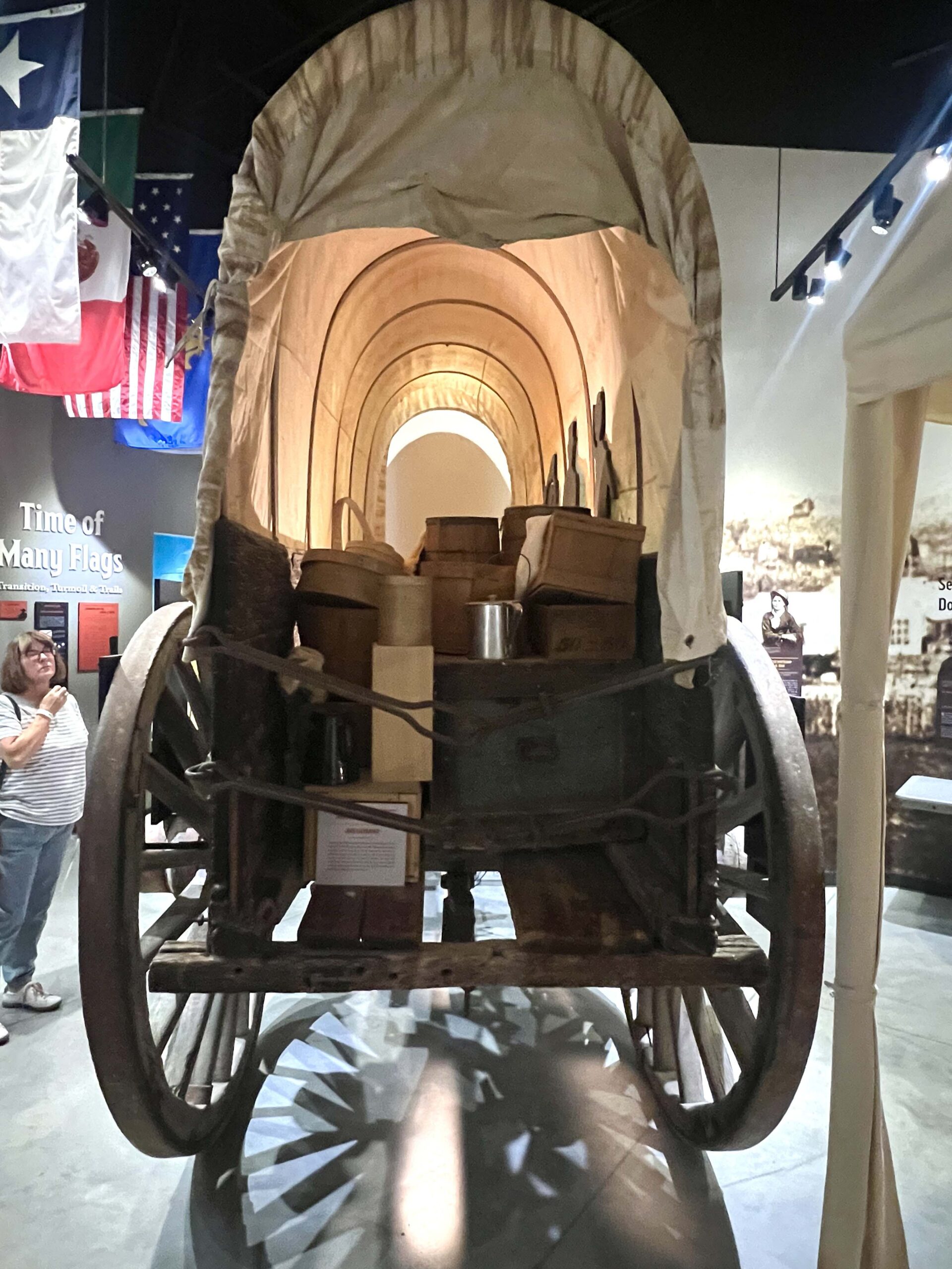 Covered Wagon at Boot Hill Museum