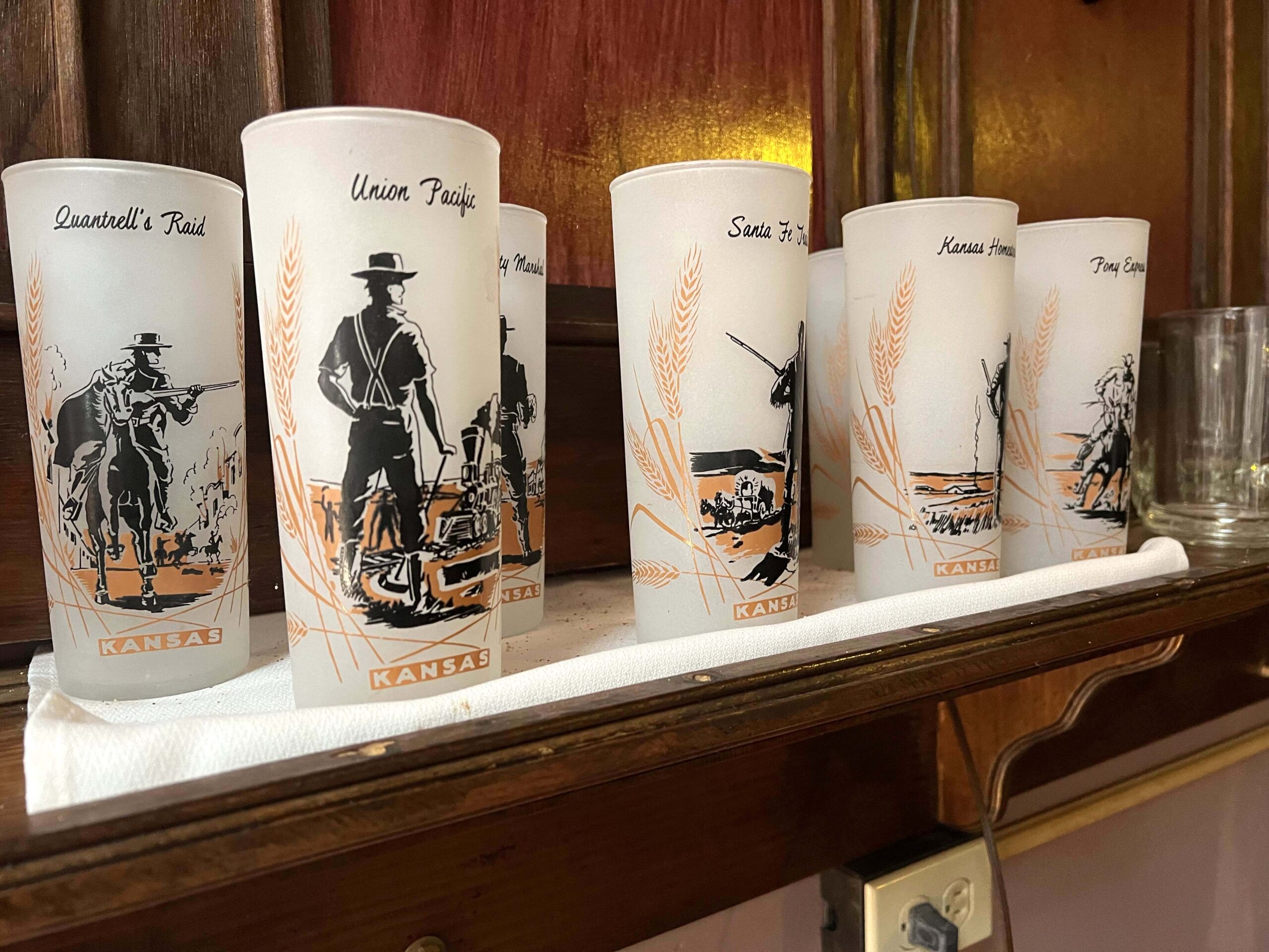 Pony Express Museum Glassware
