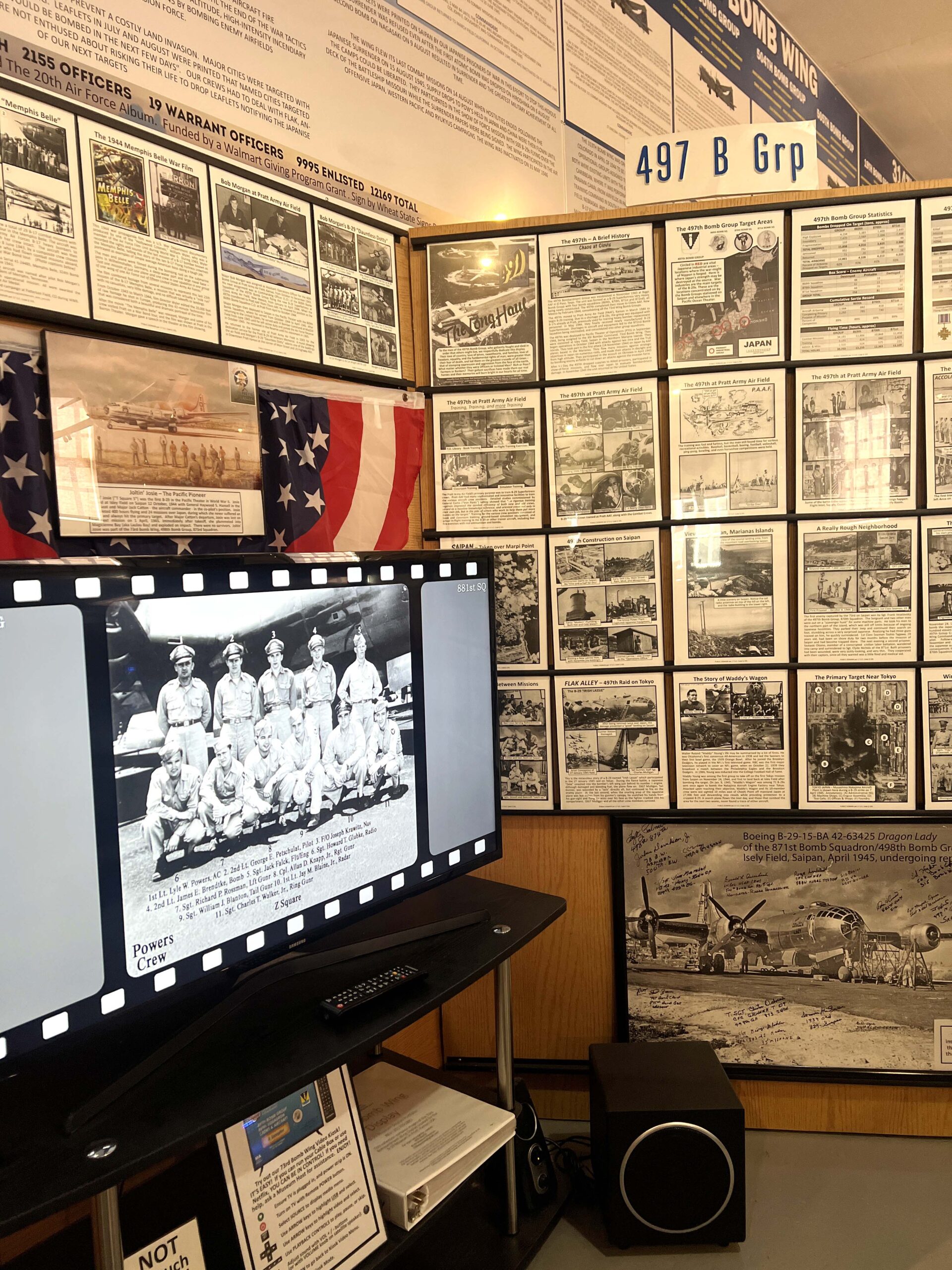 The B-29 Museum in Pratt, Kansas, honors local military and Kansas military personnel who served during WWII. 