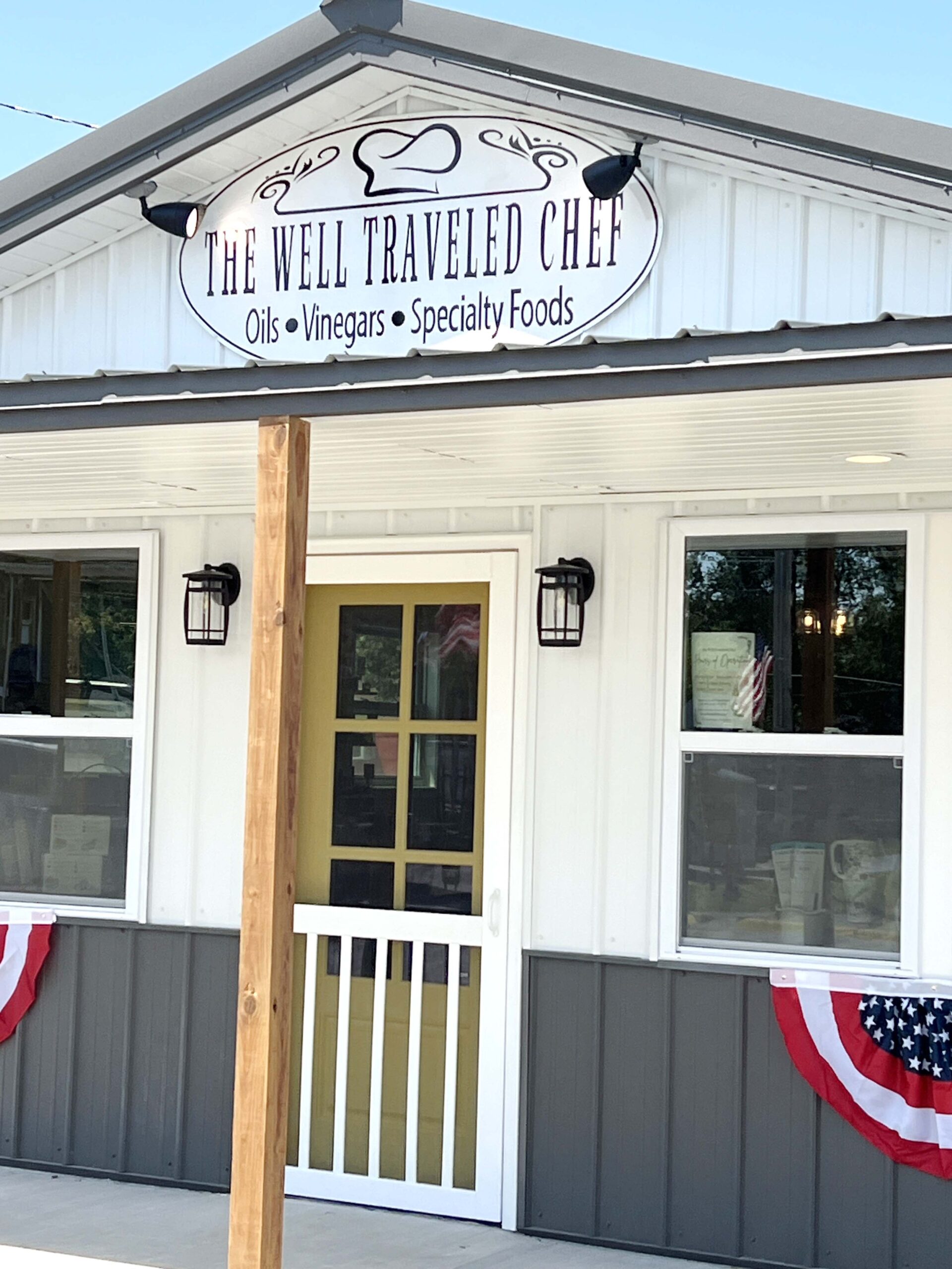 The Well Traveled Chef is a kitchen supply store in Arma, Kansas.