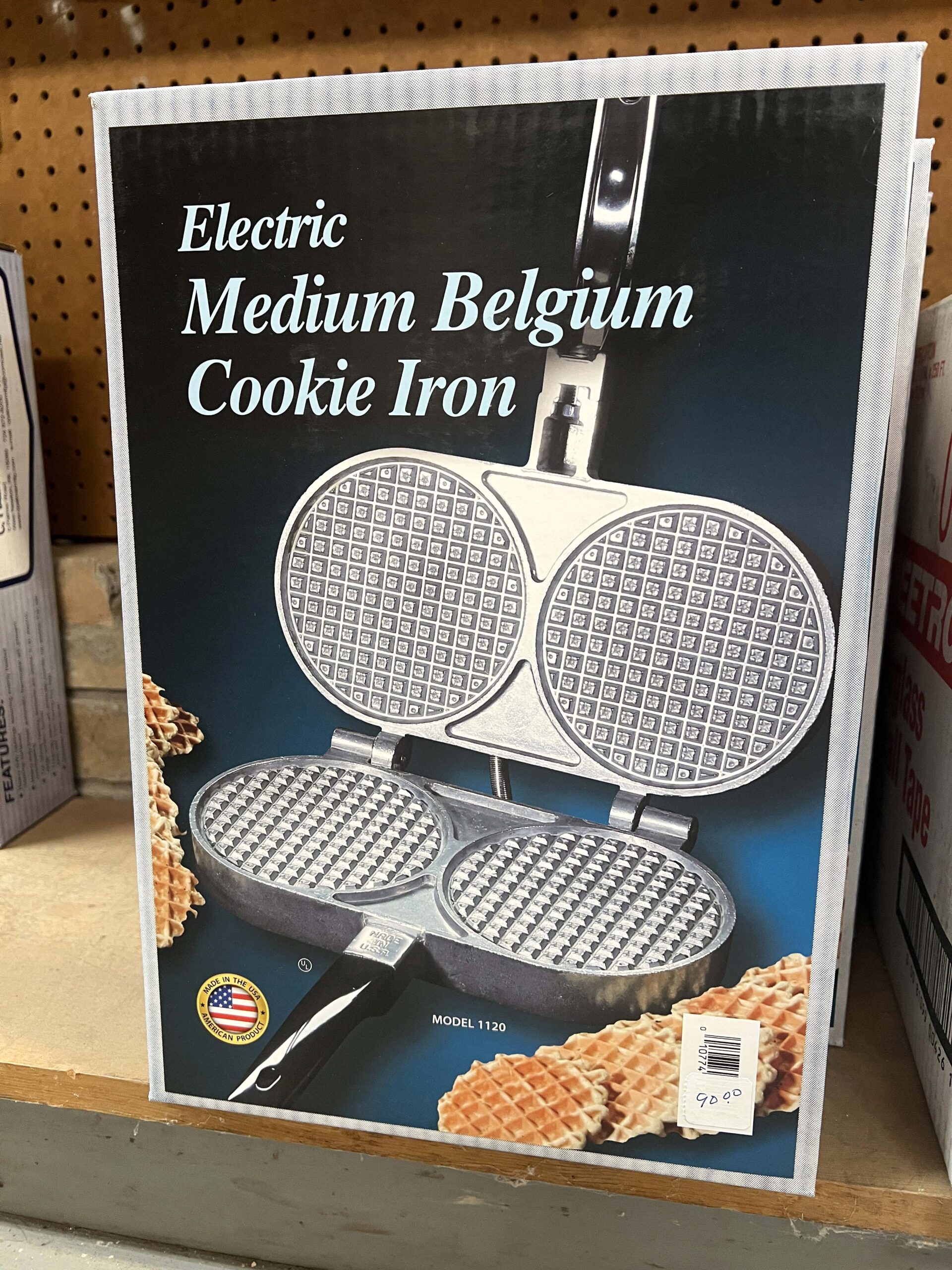 Kenny's Hardware is an official dealer of sandwich toasters and Belgian cookie irons.