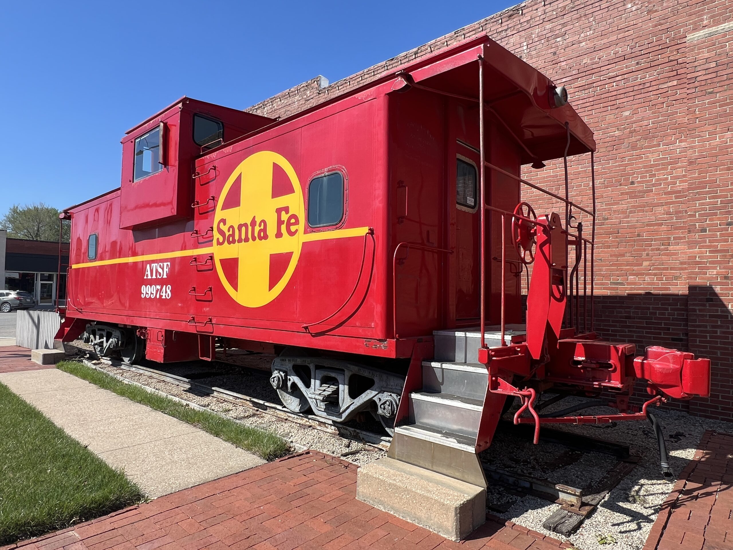 Santa Fe Caboose Burlington Kansas