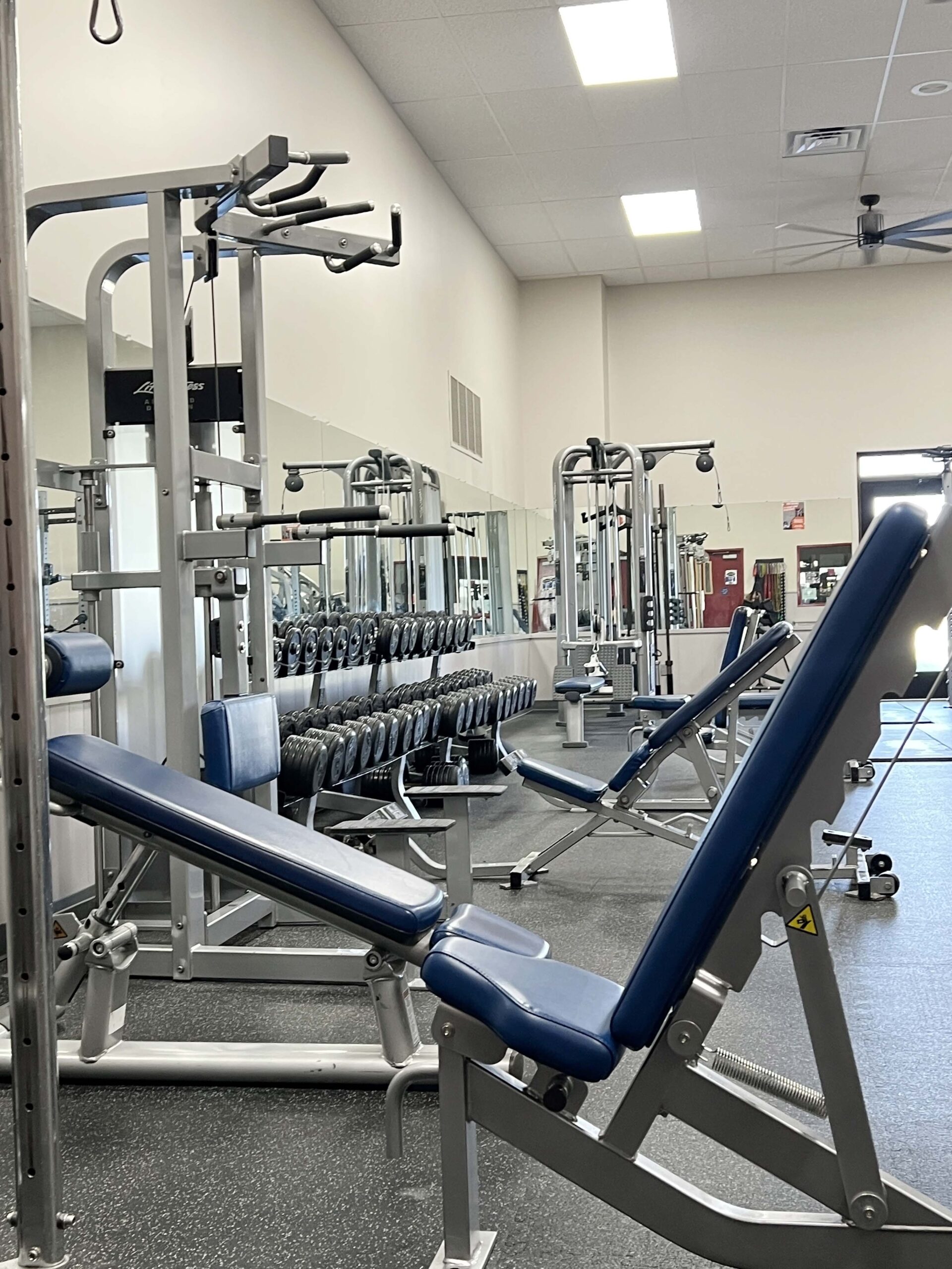 Burlington Rec Center weight room