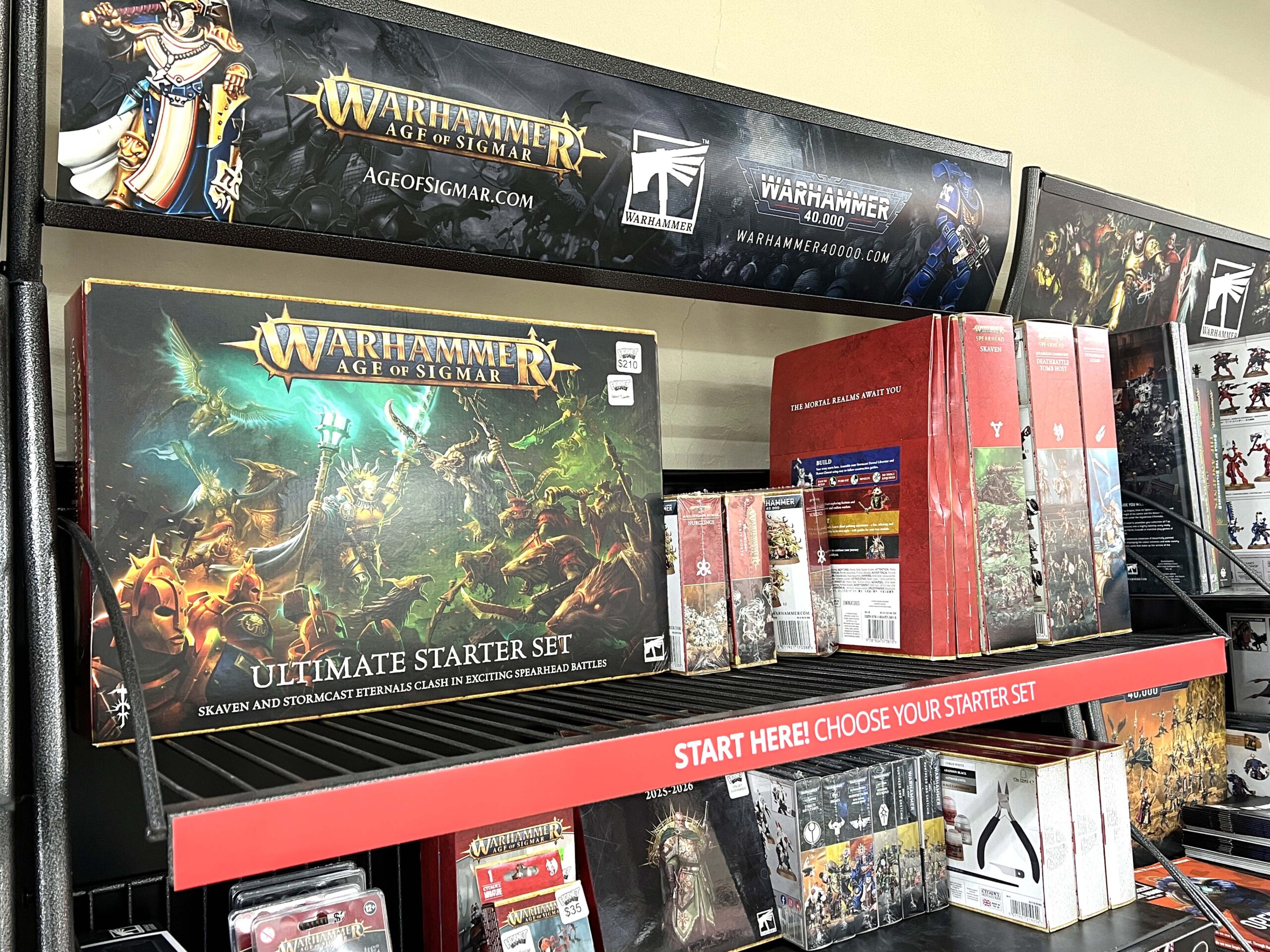 Warhammer boxed games 
