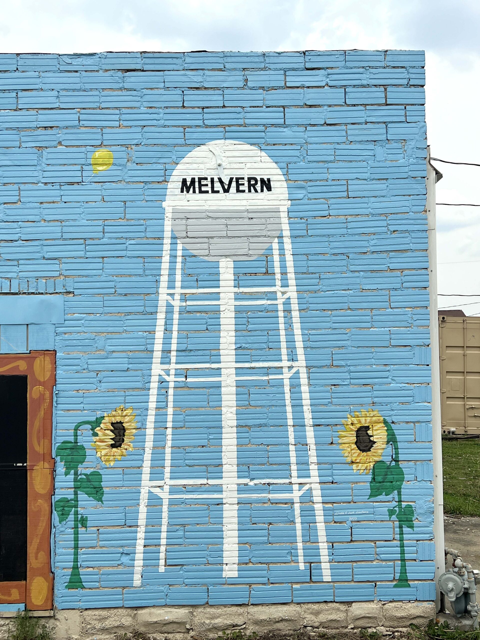 Town of Melvern mural