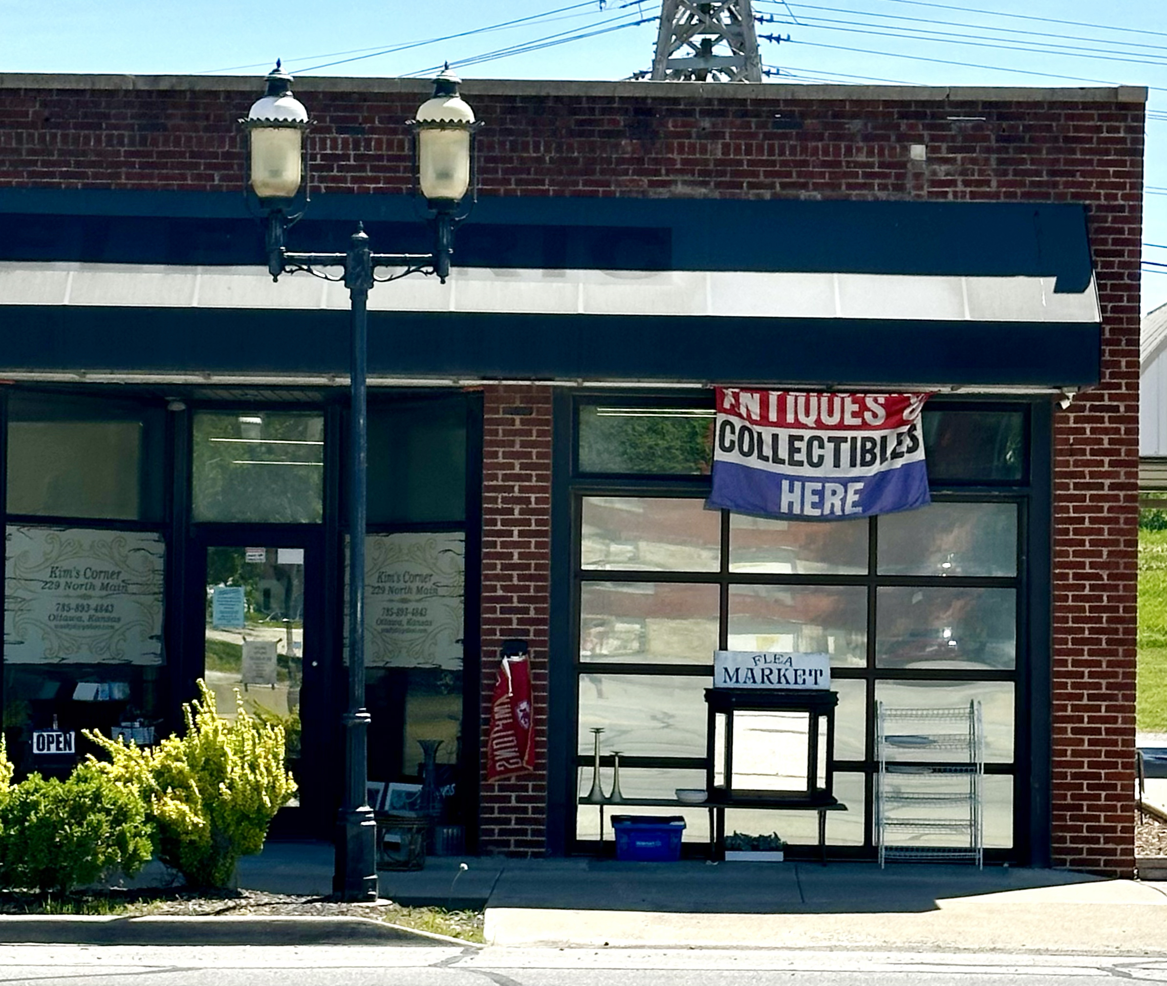 Hometown Marketplace in Ottawa is a vendor-based shop with 15 dealers selling goods. 