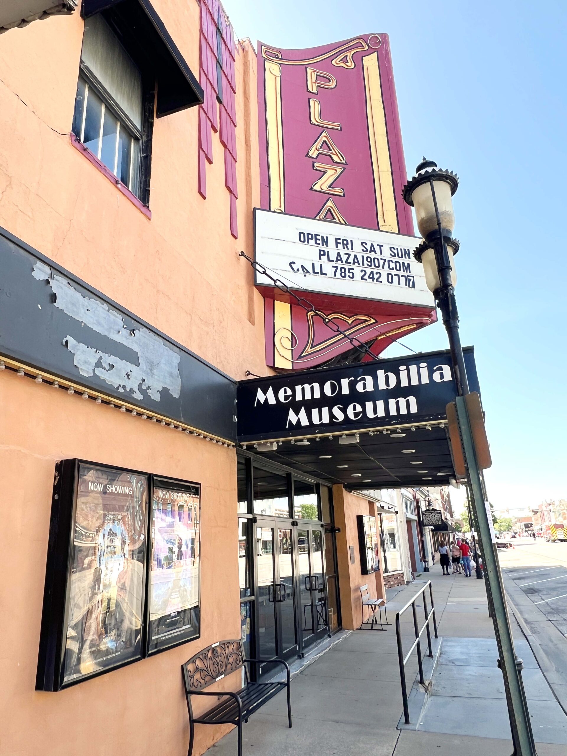 Plaza 1907is a movie, theatre, and event space in downtown Ottawa, Kansas.