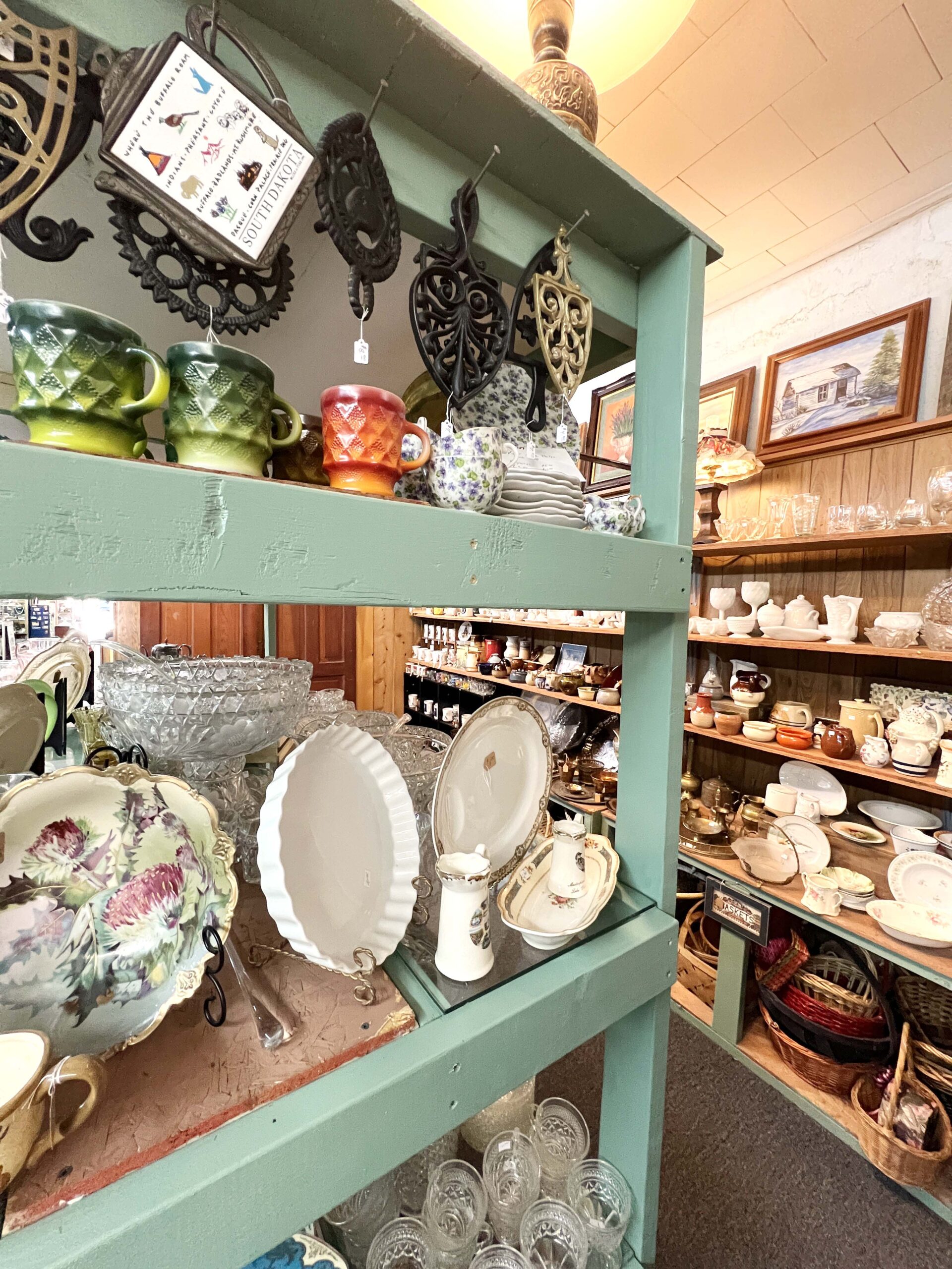 House Runneth Over sells curated vintage finds and house plants.