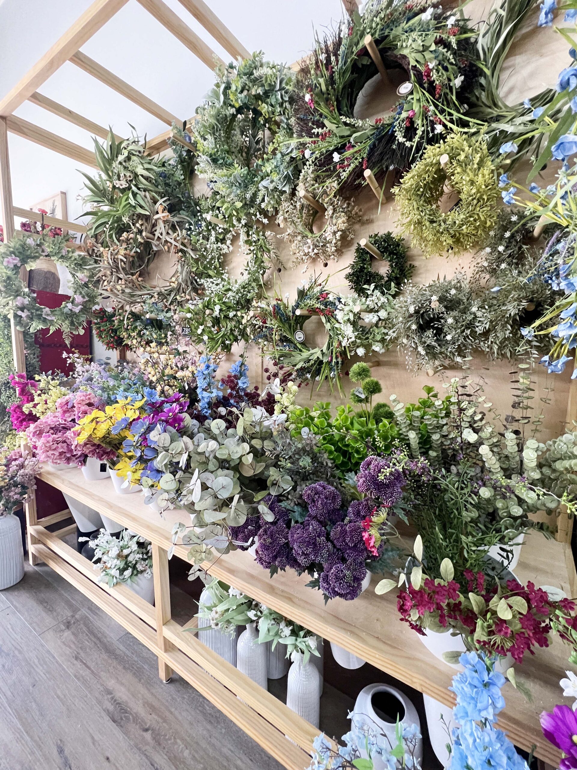 785 Decor's faux floral stems are reasonably priced.