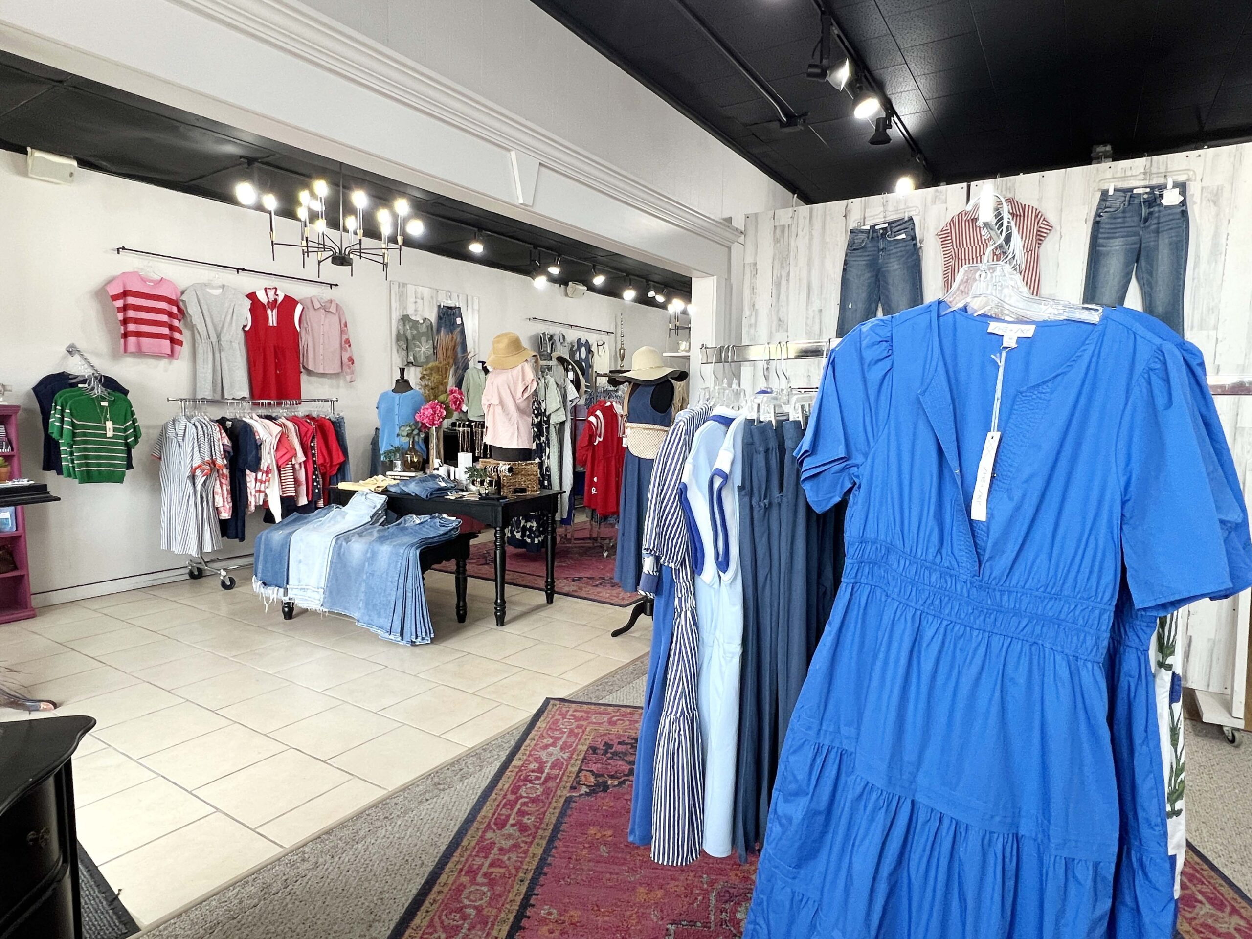 The Pink Suitcase in Ottawa, one of two locations, sells women's on-trend apparel and accessories.