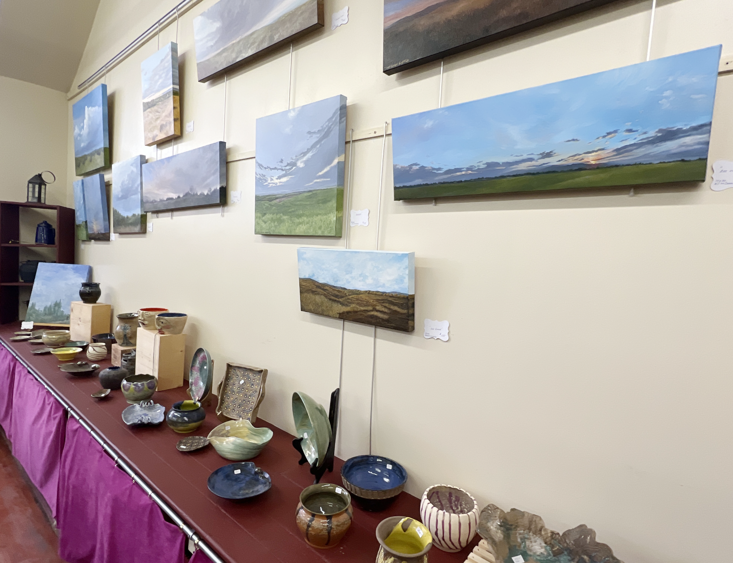 Paintings and Pottery by Lorie Fleming