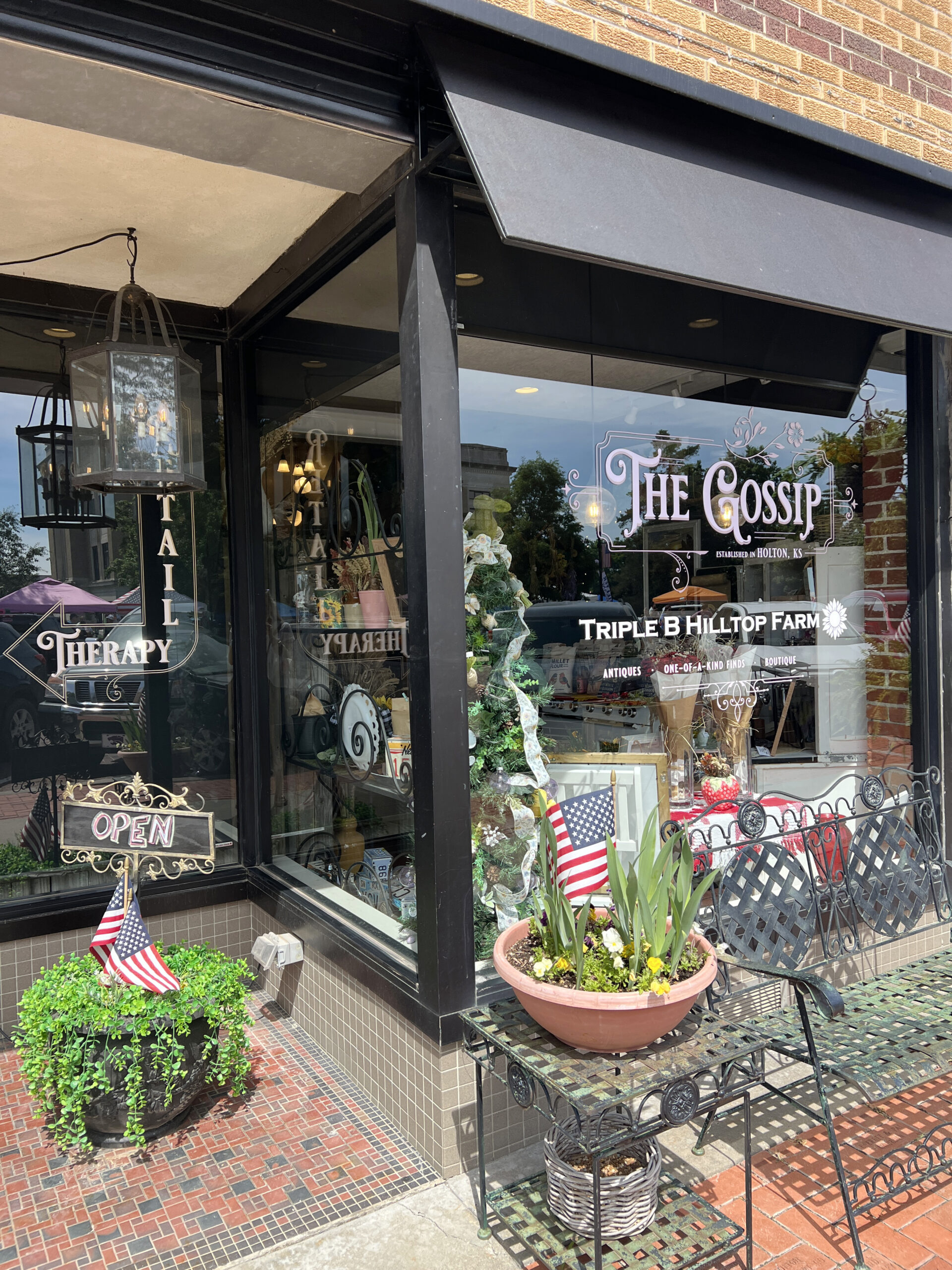 The Gossip features home accents, new and used, as well as jewelry and body products.