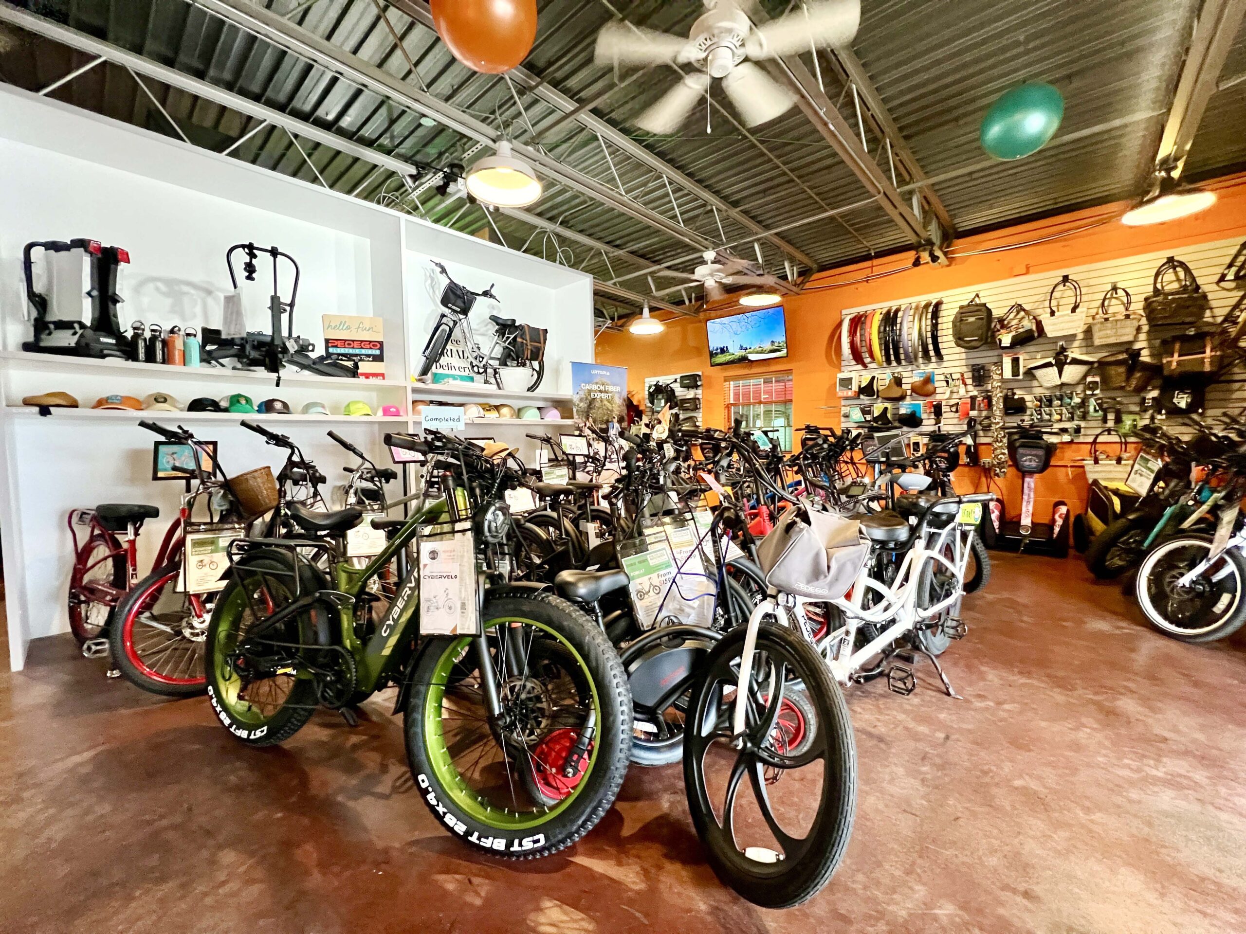 Triad Eco Adventure takes visitors on pedal-assisted guided tours of the downtown area and greenways.