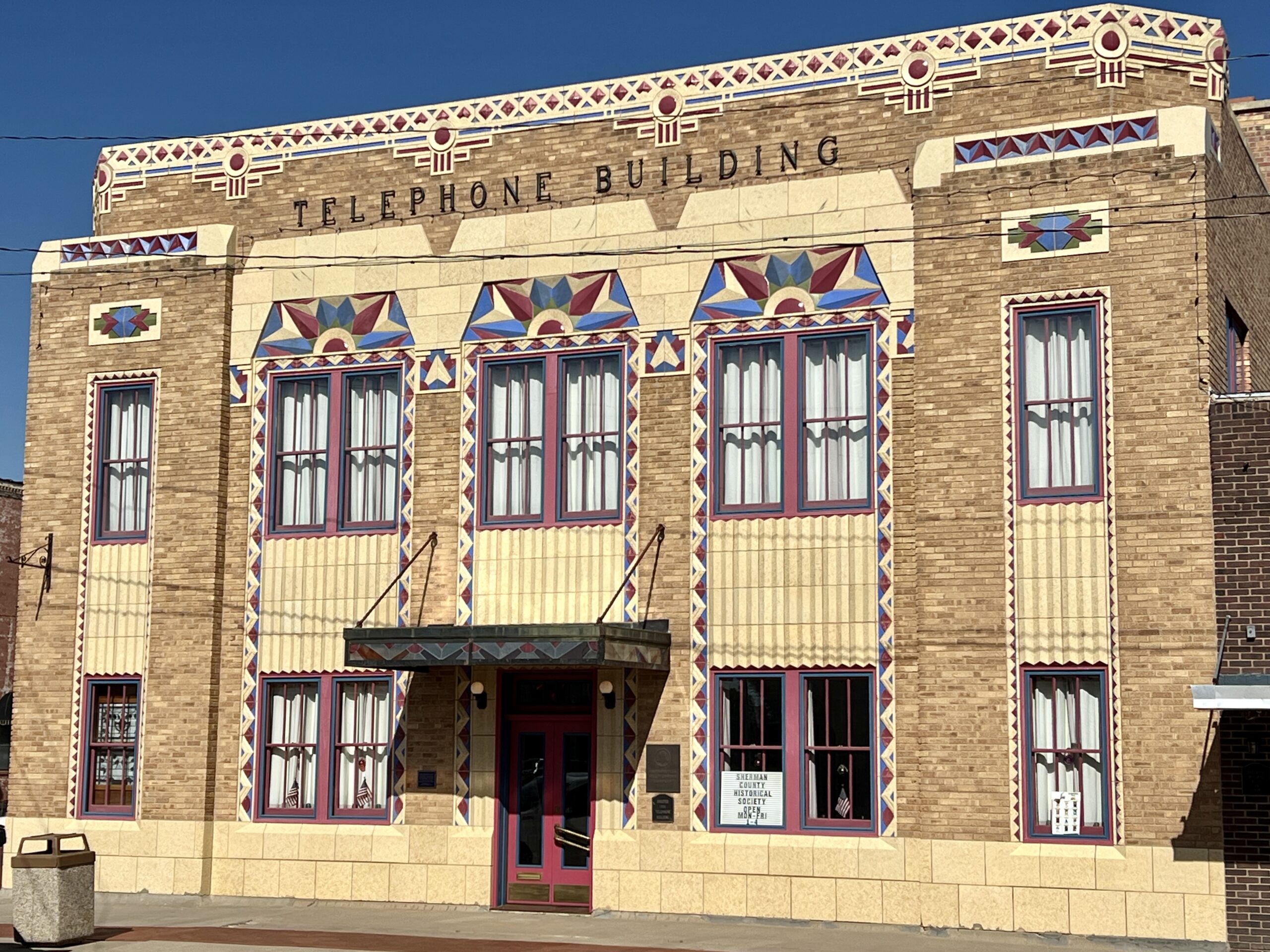 The Telephone Building in Goodland, Kansas, was open from the 1930s to 1970s.