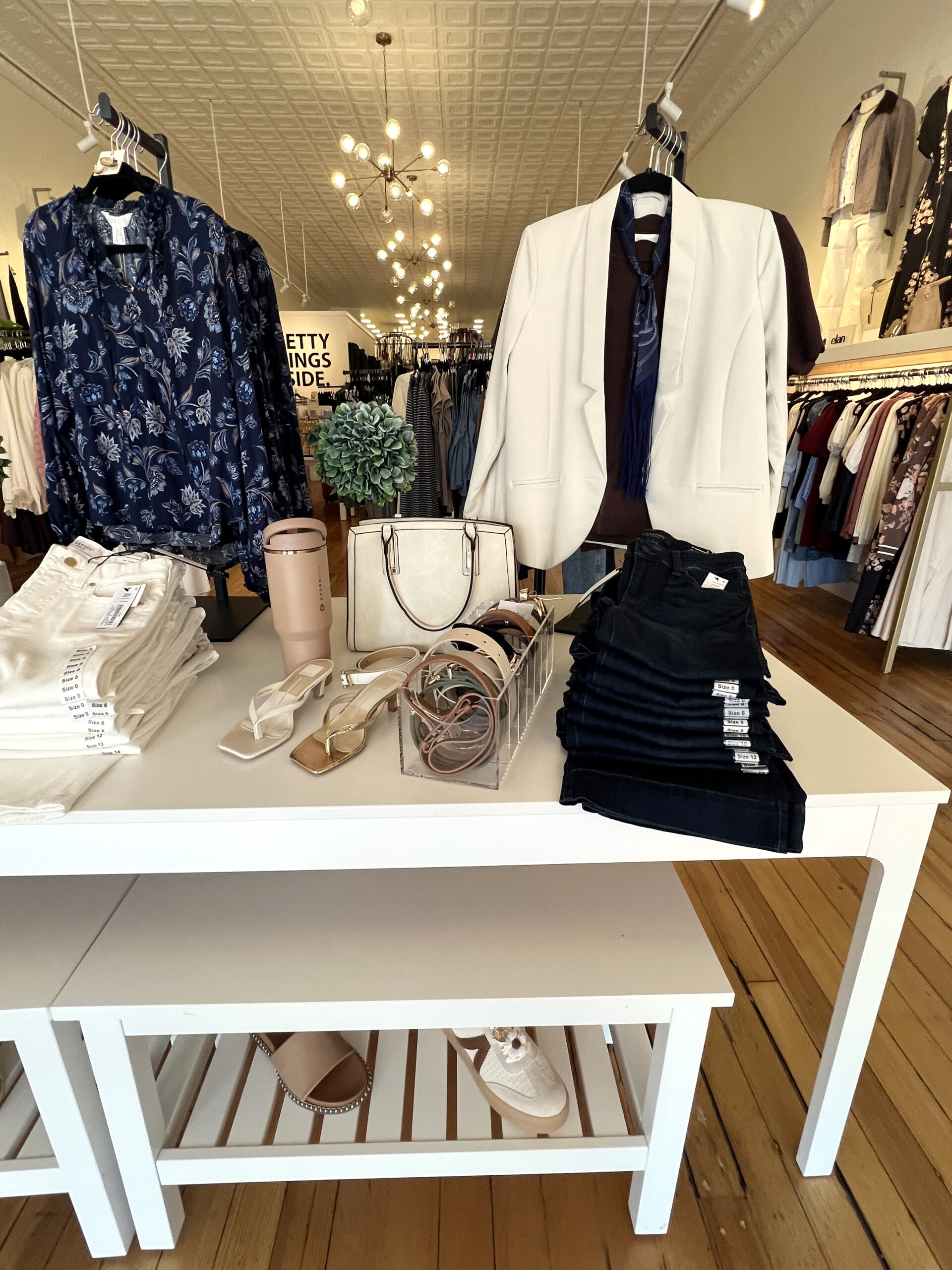 The 308 Boutiques carries women's apparel and accessories.